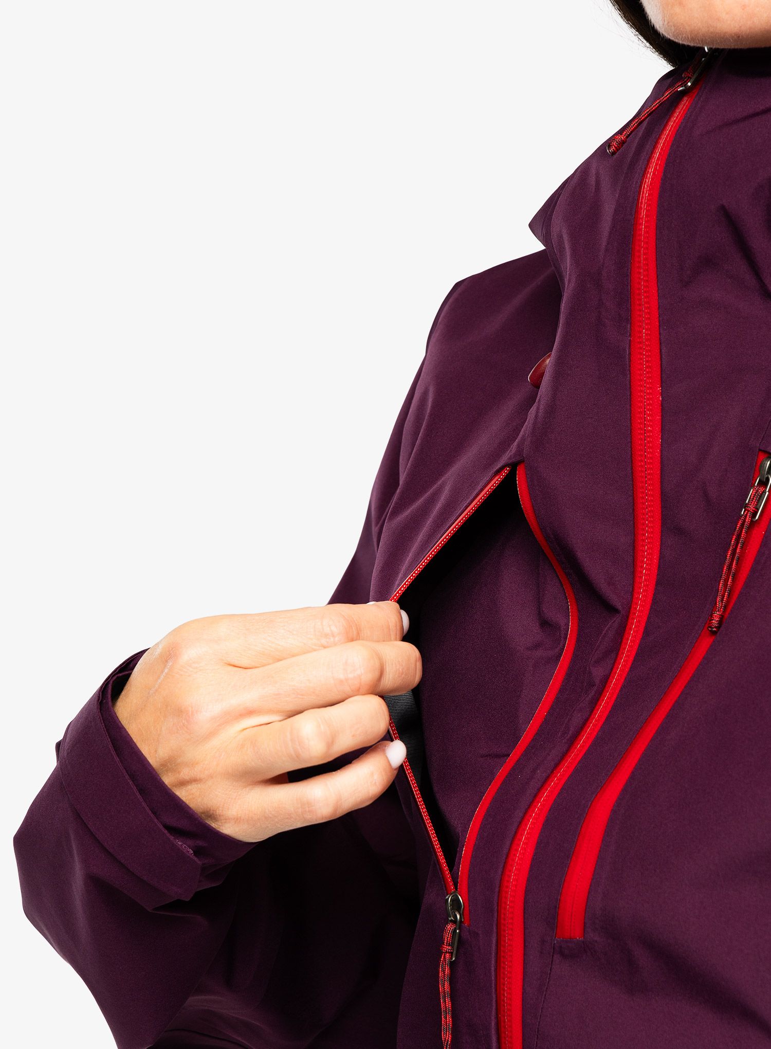 Ženska jakna s membranom Patagonia Triolet Jkt - night plum