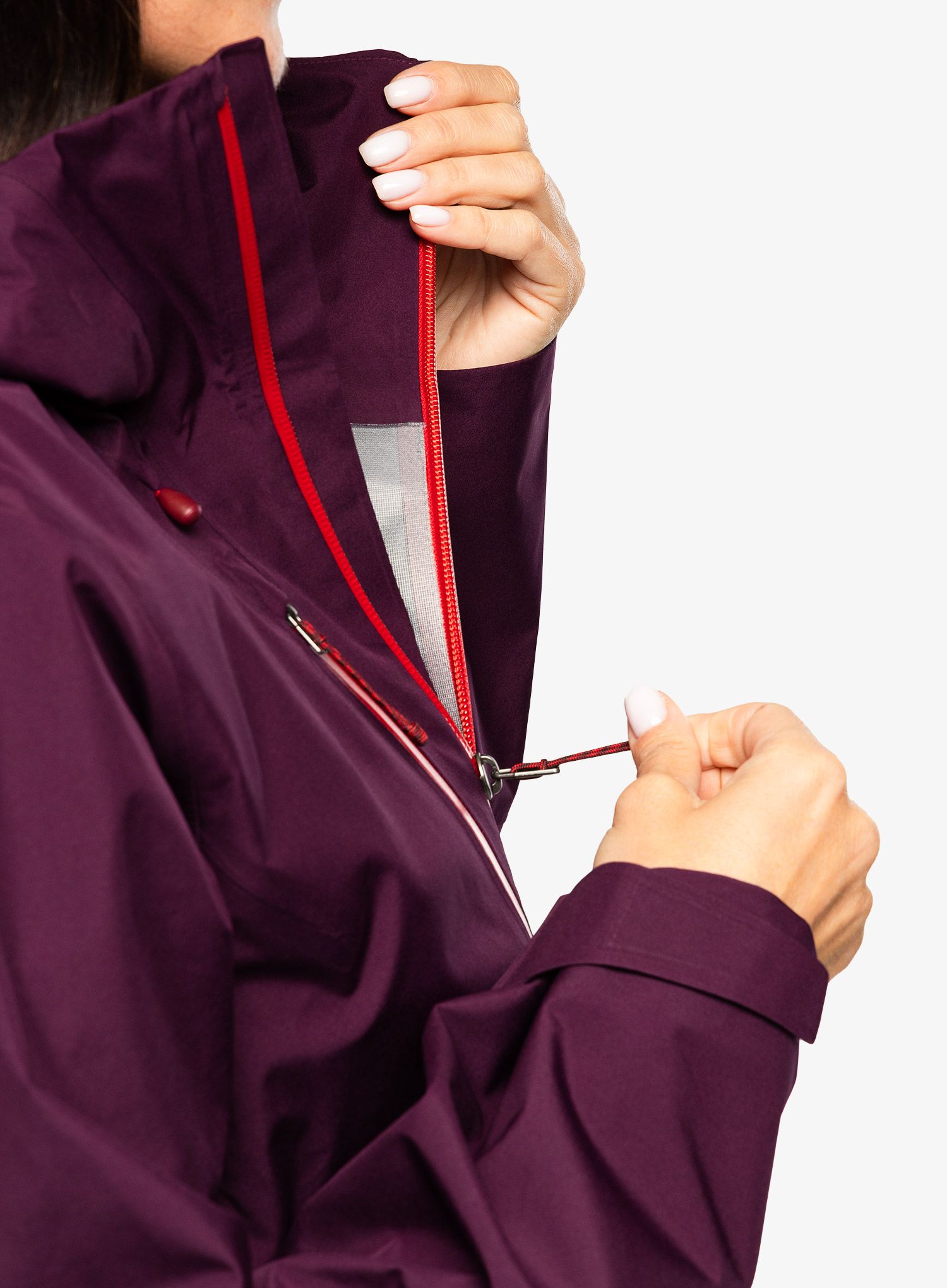 Ženska jakna s membranom Patagonia Triolet Jkt - night plum