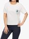 Ženska pamučna majica Patagonia Unity Fitz Easy Cut Responsibili-Tee - birch white