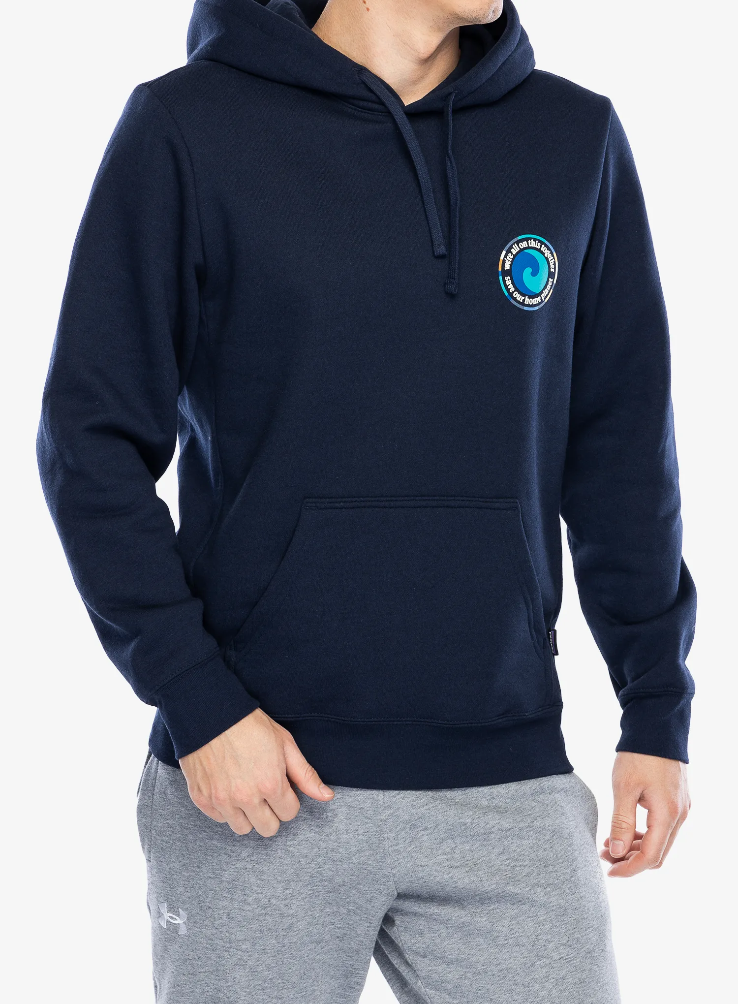 Majica s kapuljačom Patagonia Unity Fitz Uprisal Hoody - new navy