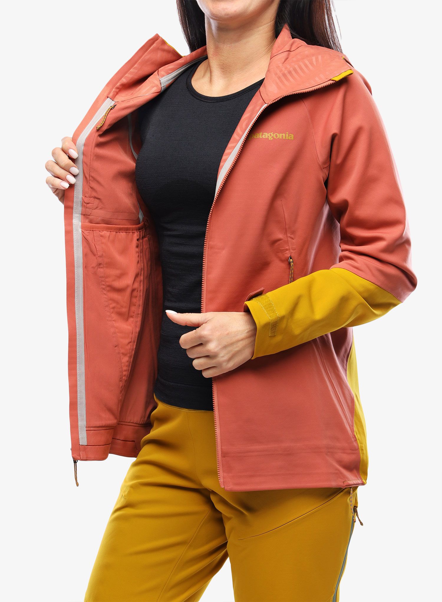 Ženska jakna Patagonia Upstride Jkt - burl red