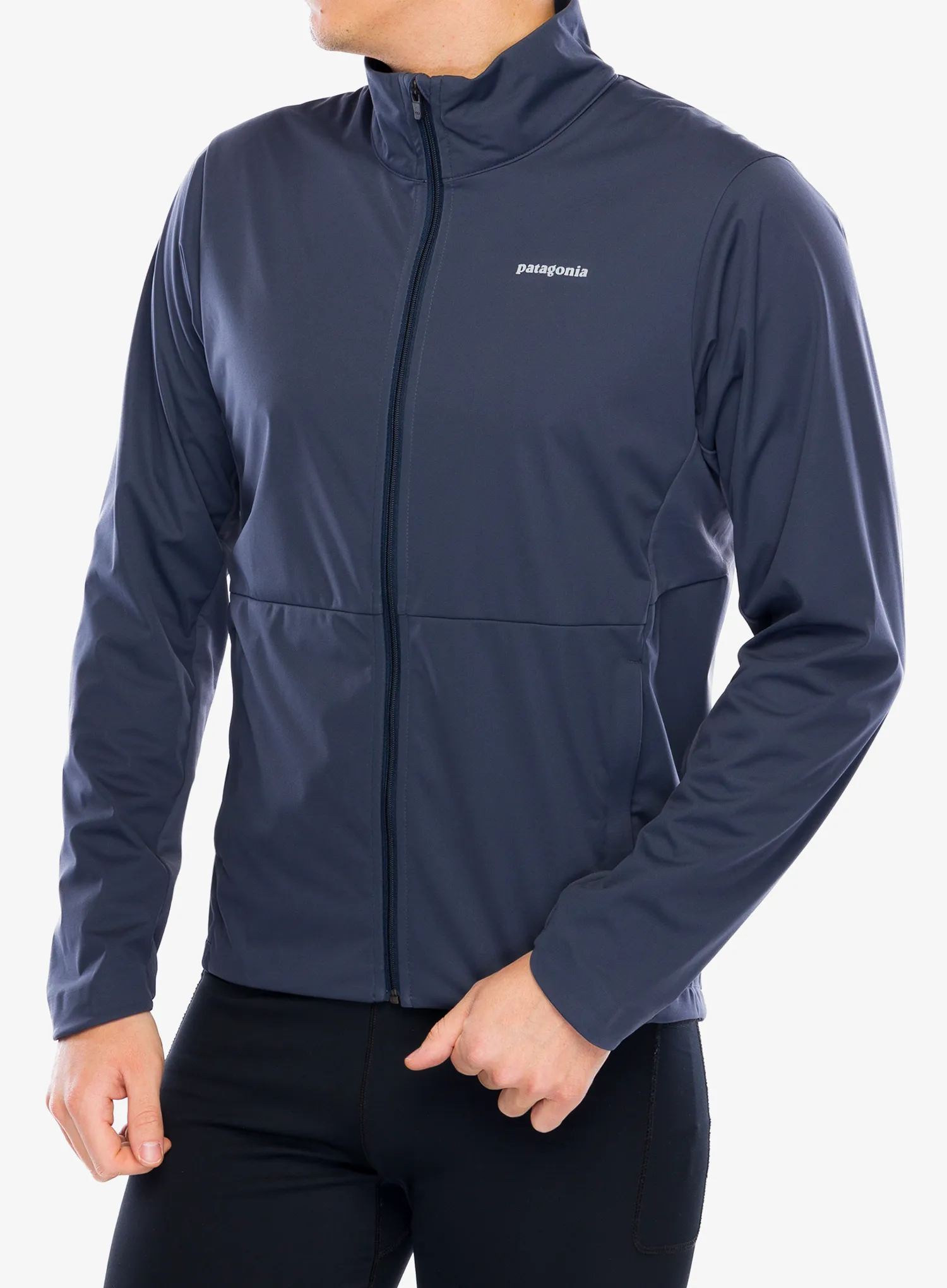 Jakna za trčanje Patagonia Wind Shield Jacket - smolder blue