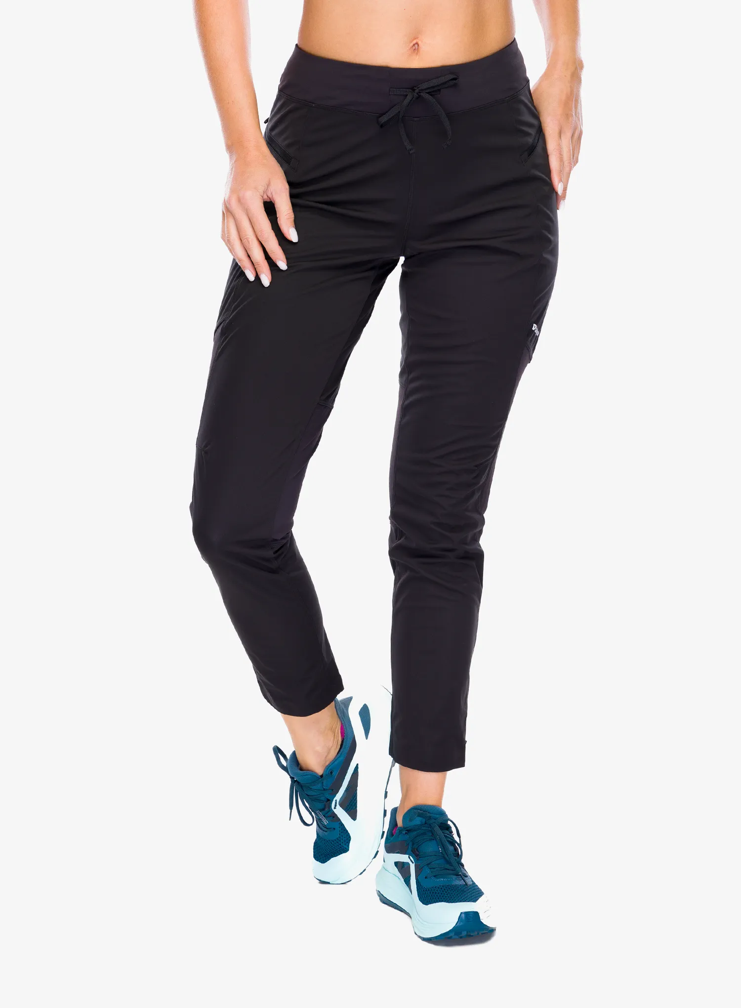 Ženske hlače Patagonia Wind Shield Pants - black