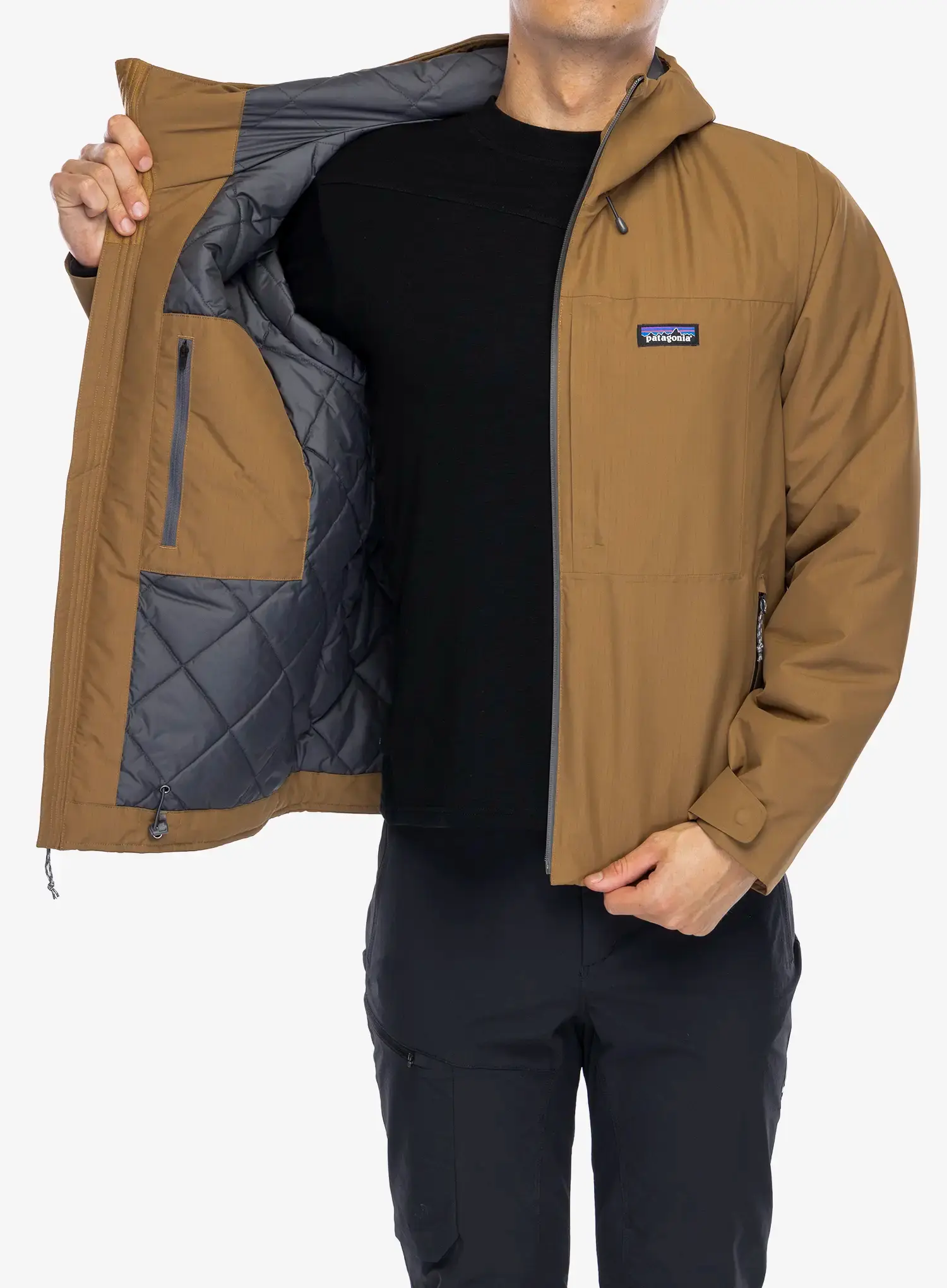 Jakna s postavom Patagonia Windshadow Jacket - coriander brown