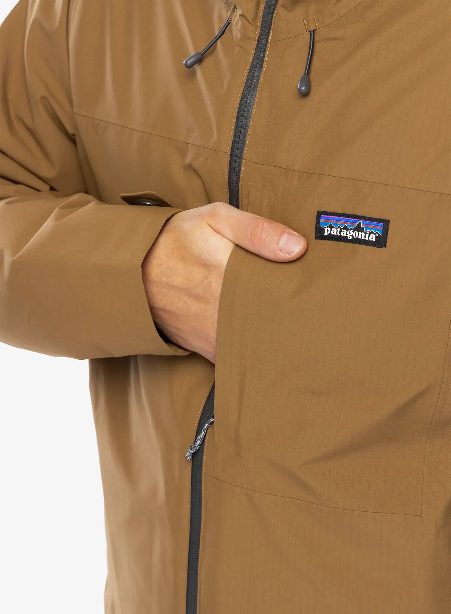 Jakna s postavom Patagonia Windshadow Jacket - coriander brown