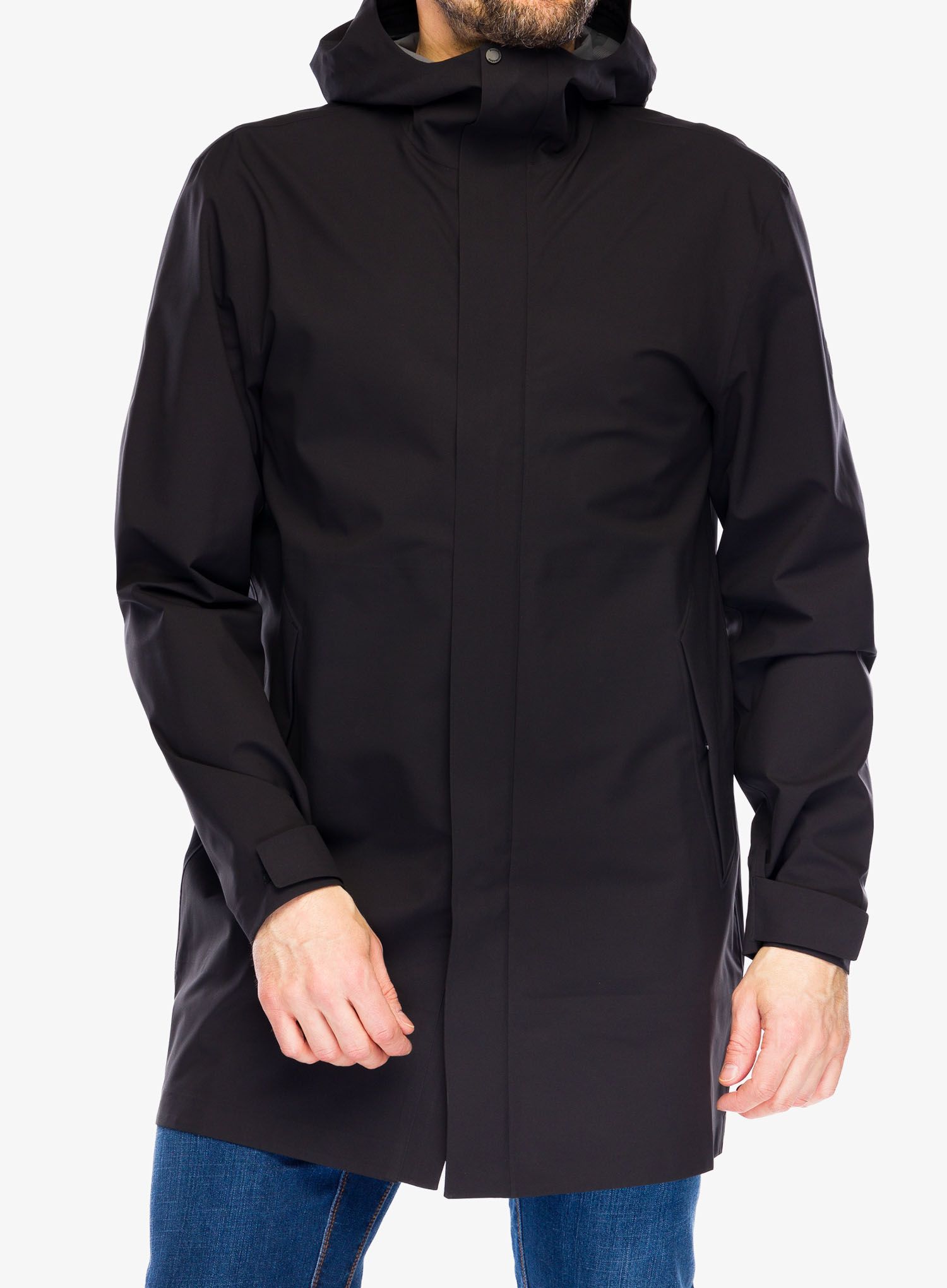 Kišni kaput Peak Perfomance Cloudburst Coat - black