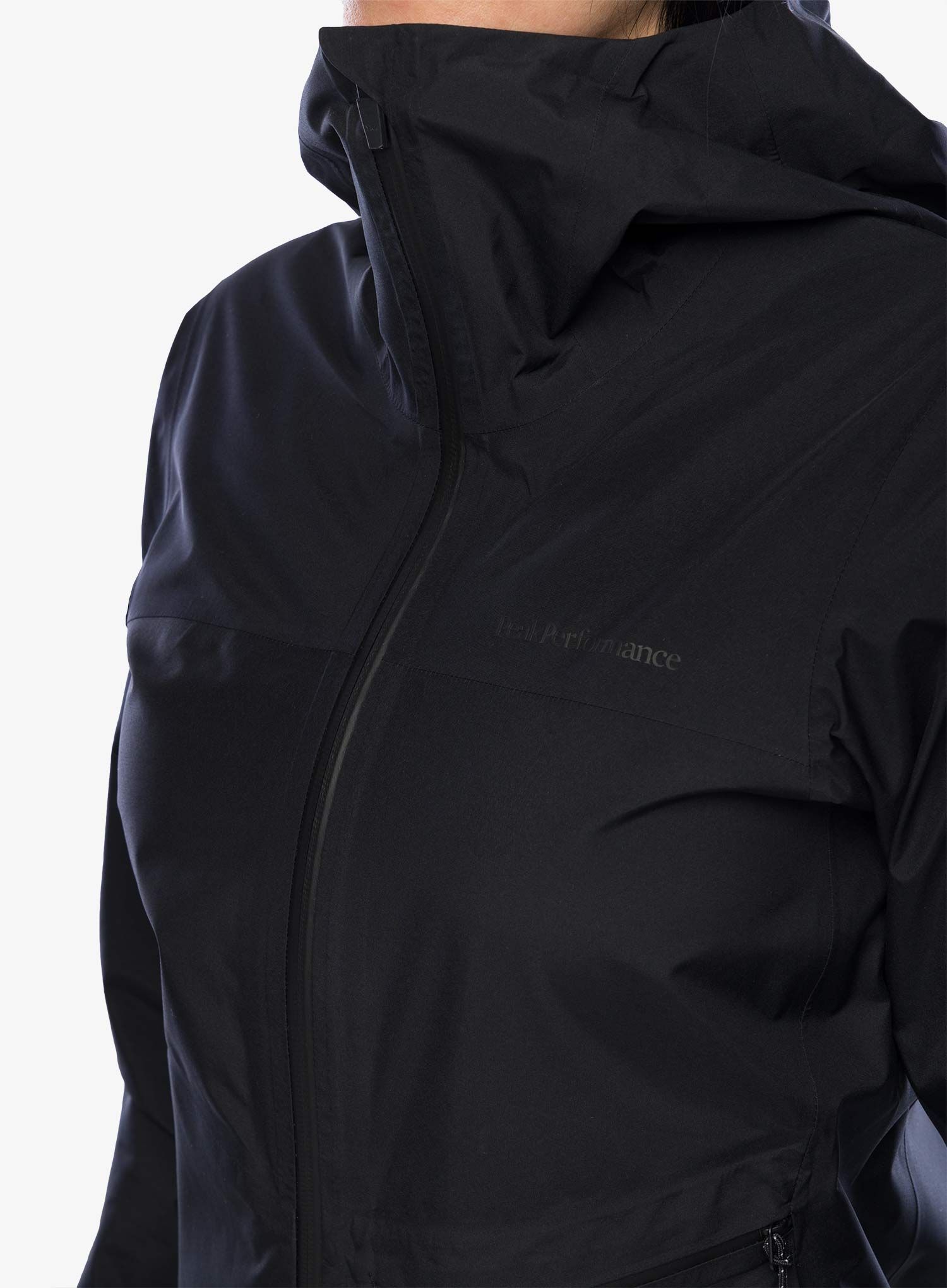 Ženska kišna jakna Peak Perfomance Commuter GORE-TEX Paclite Jacket - black