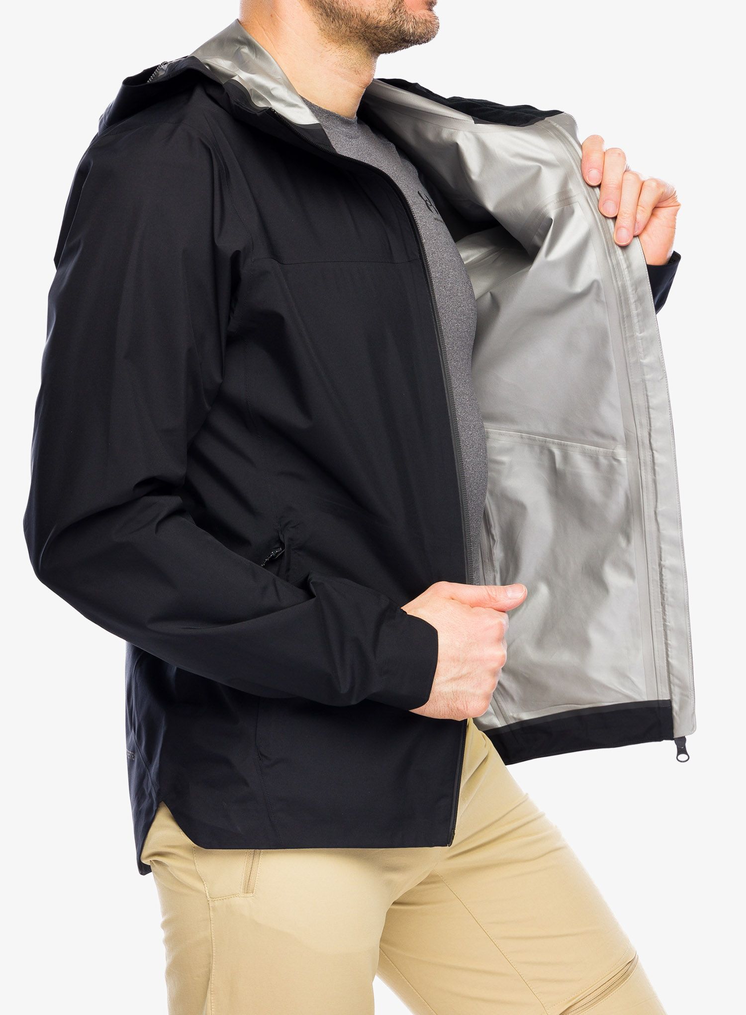 Kišna jakna Peak Perfomance Commuter GORE-TEX Paclite Jacket - black