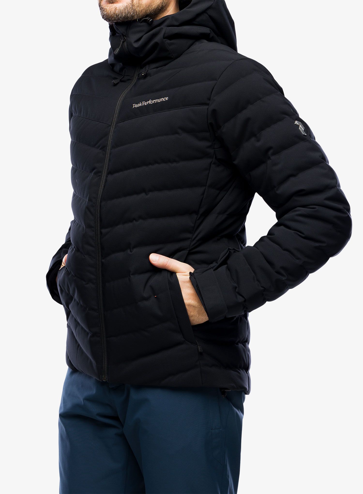 Skijaška jakna Peak Performance Frost Ski Down Jacket - black/black