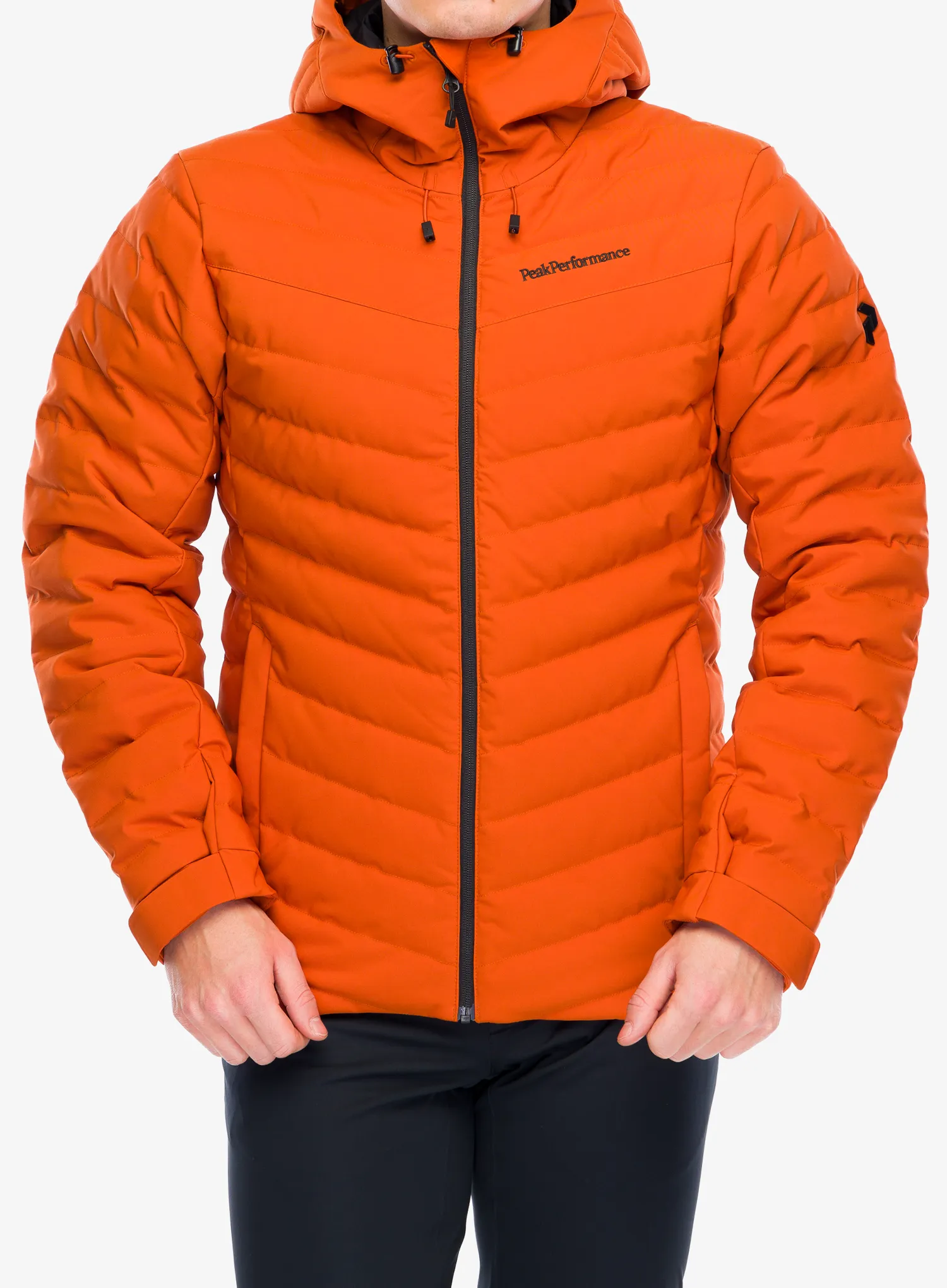 Skijaška jakna Peak Performance Frost Ski Down Jacket - gold flame