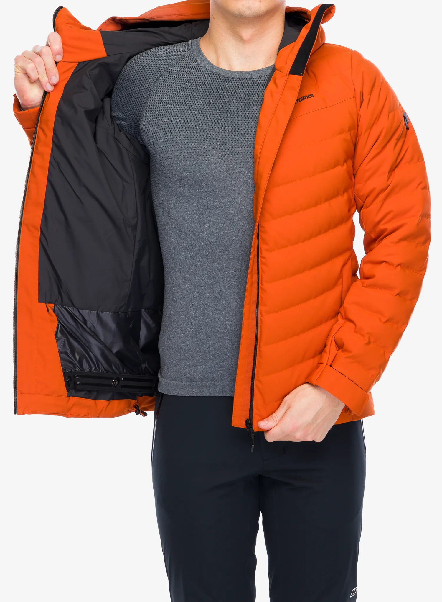 Skijaška jakna Peak Performance Frost Ski Down Jacket - gold flame