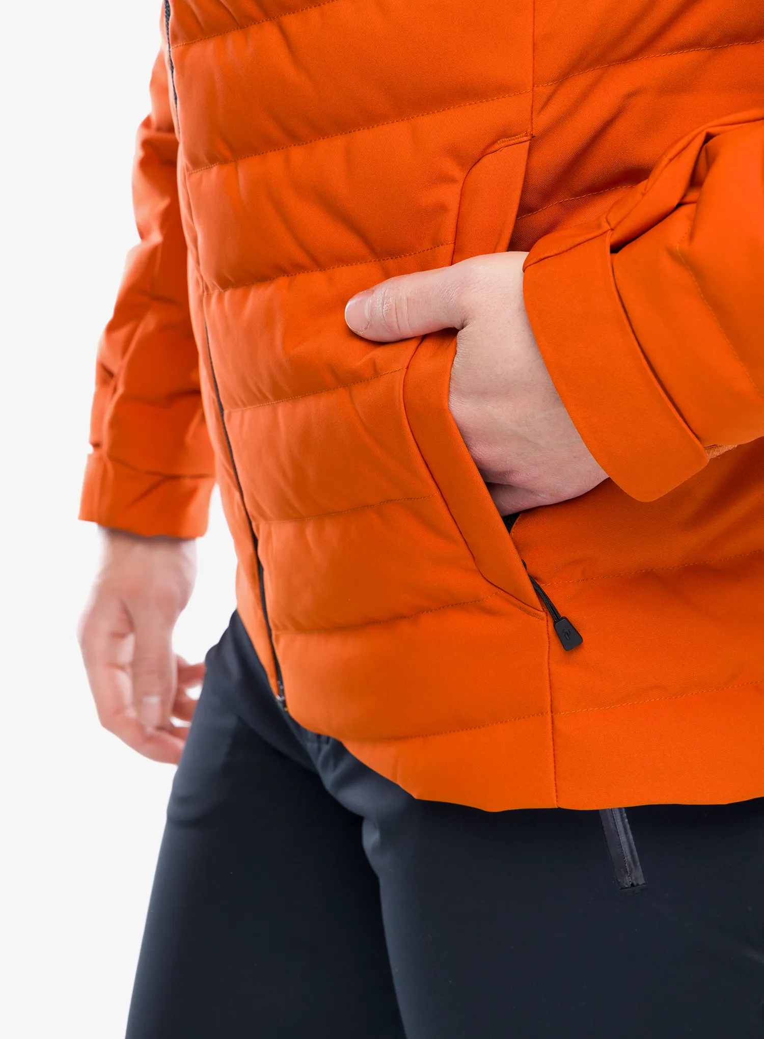 Skijaška jakna Peak Performance Frost Ski Down Jacket - gold flame