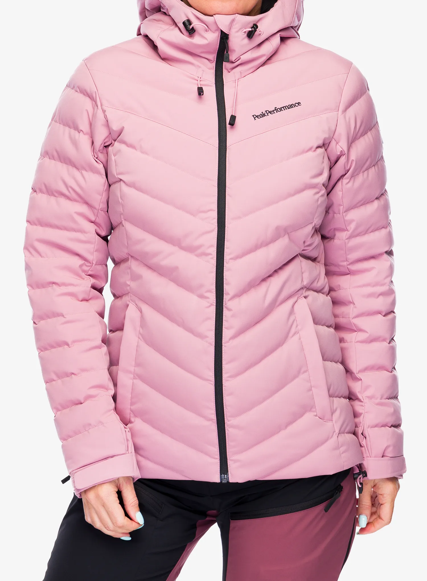 Ženska skijaška jakna Peak Performance Frost Ski Jacket - bitter root