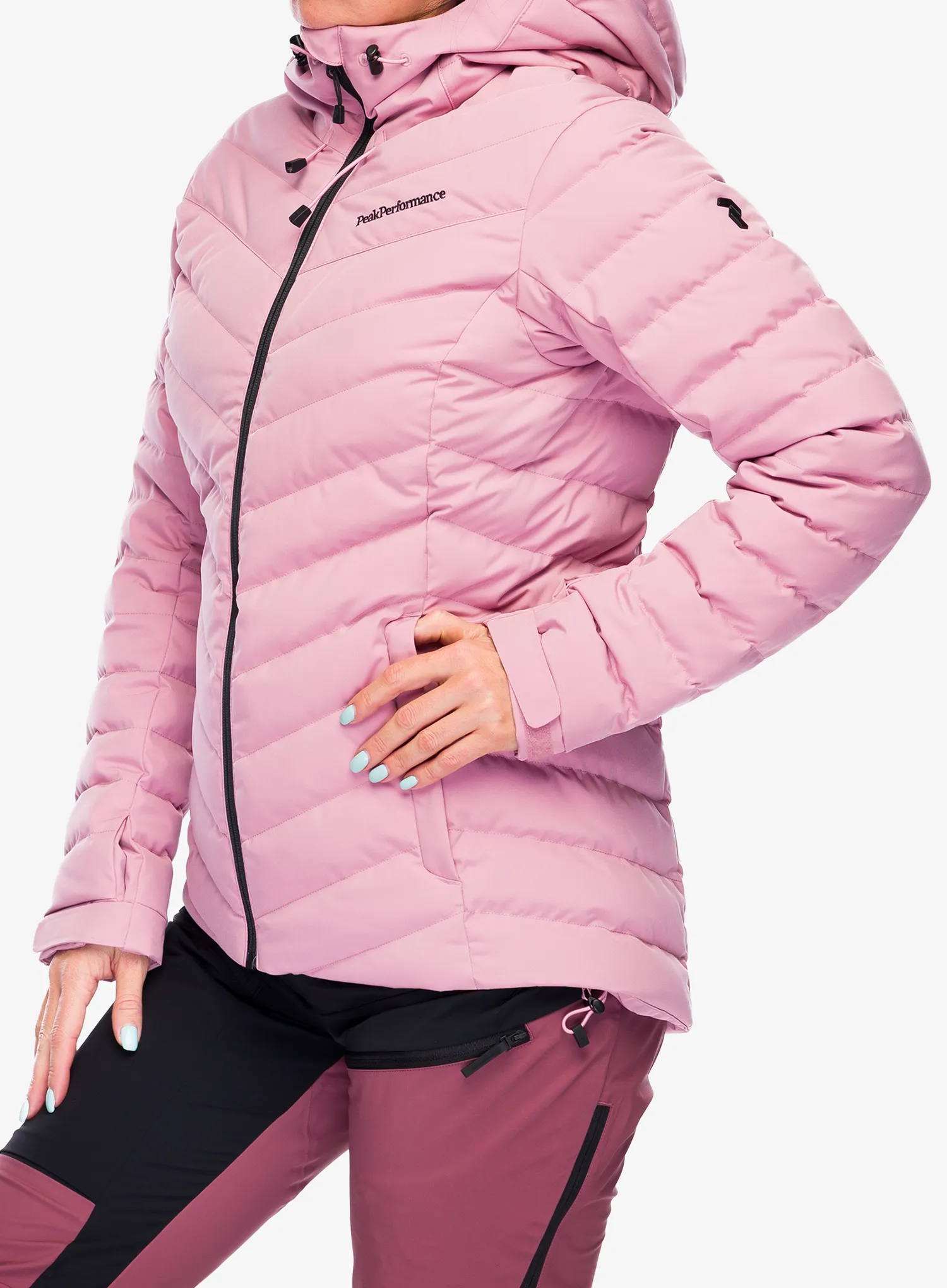 Ženska skijaška jakna Peak Performance Frost Ski Jacket - bitter root