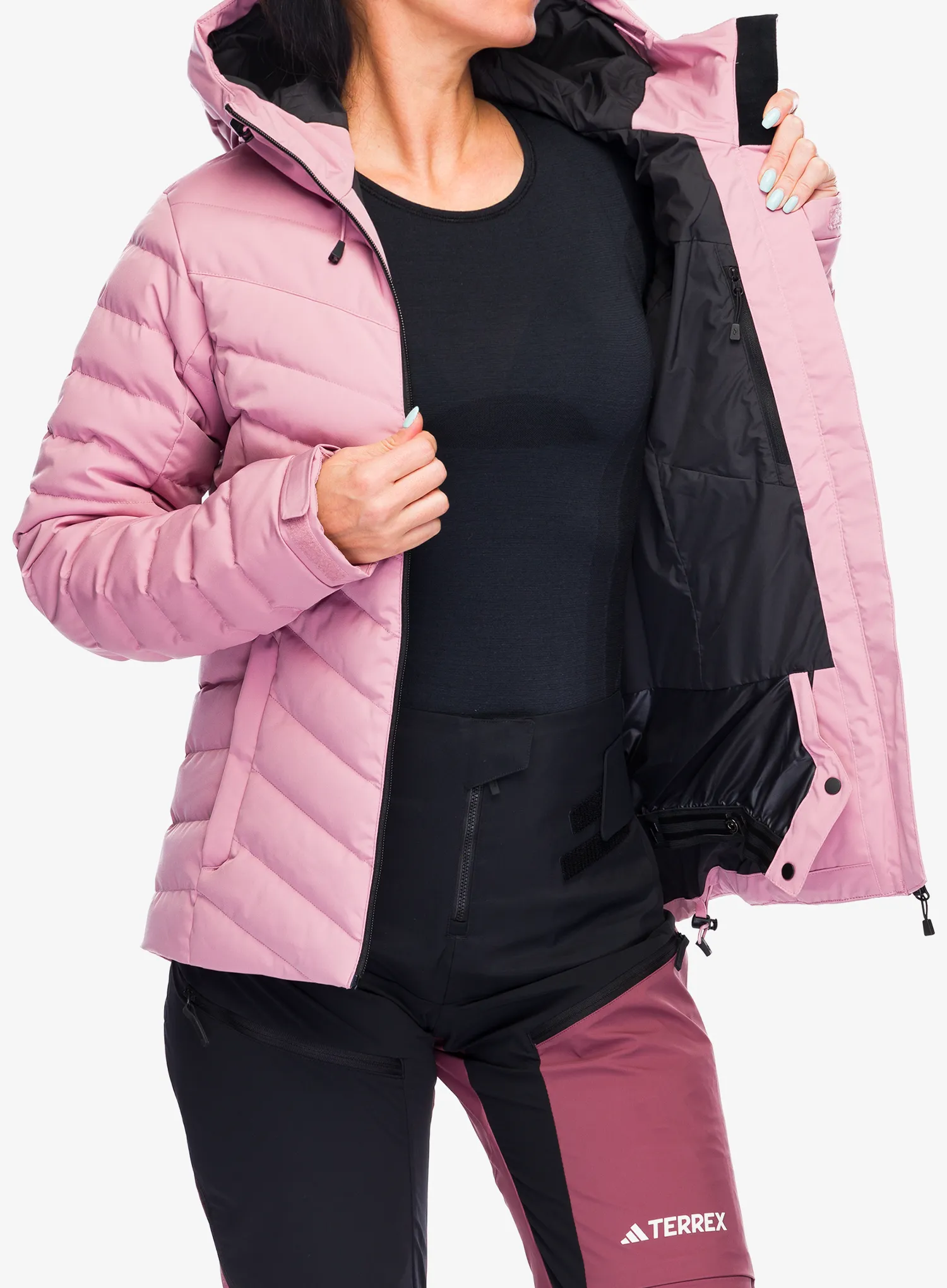 Ženska skijaška jakna Peak Performance Frost Ski Jacket - bitter root
