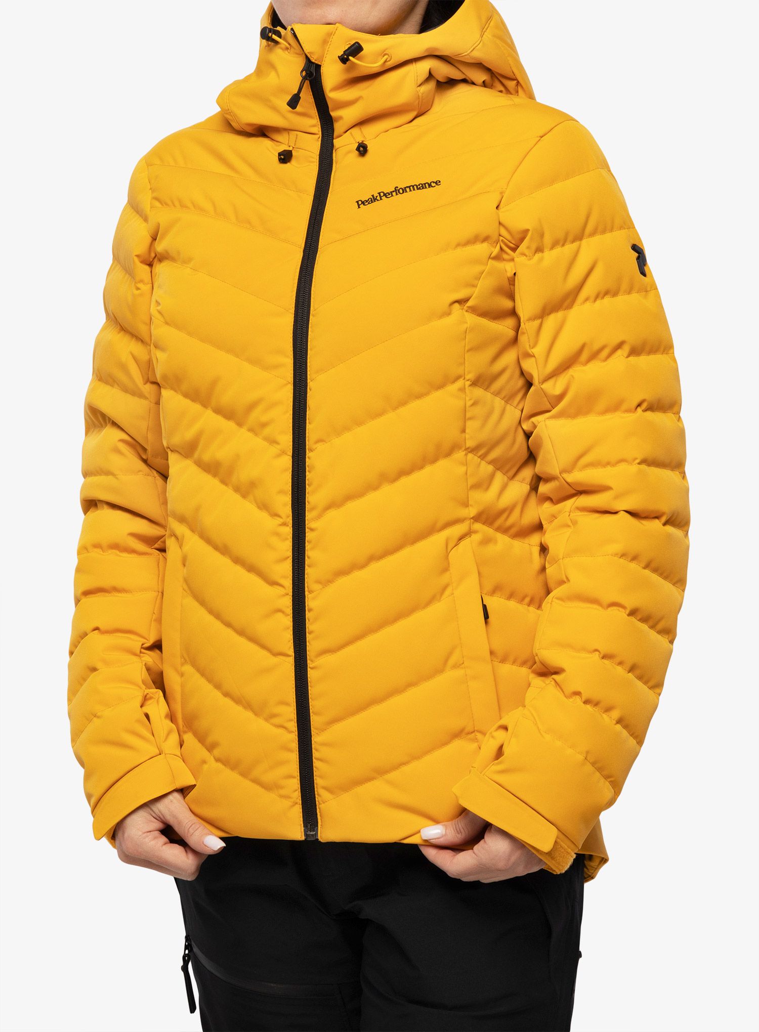 Ženska skijaška jakna Peak Performance Frost Ski Jacket - blaze tundra
