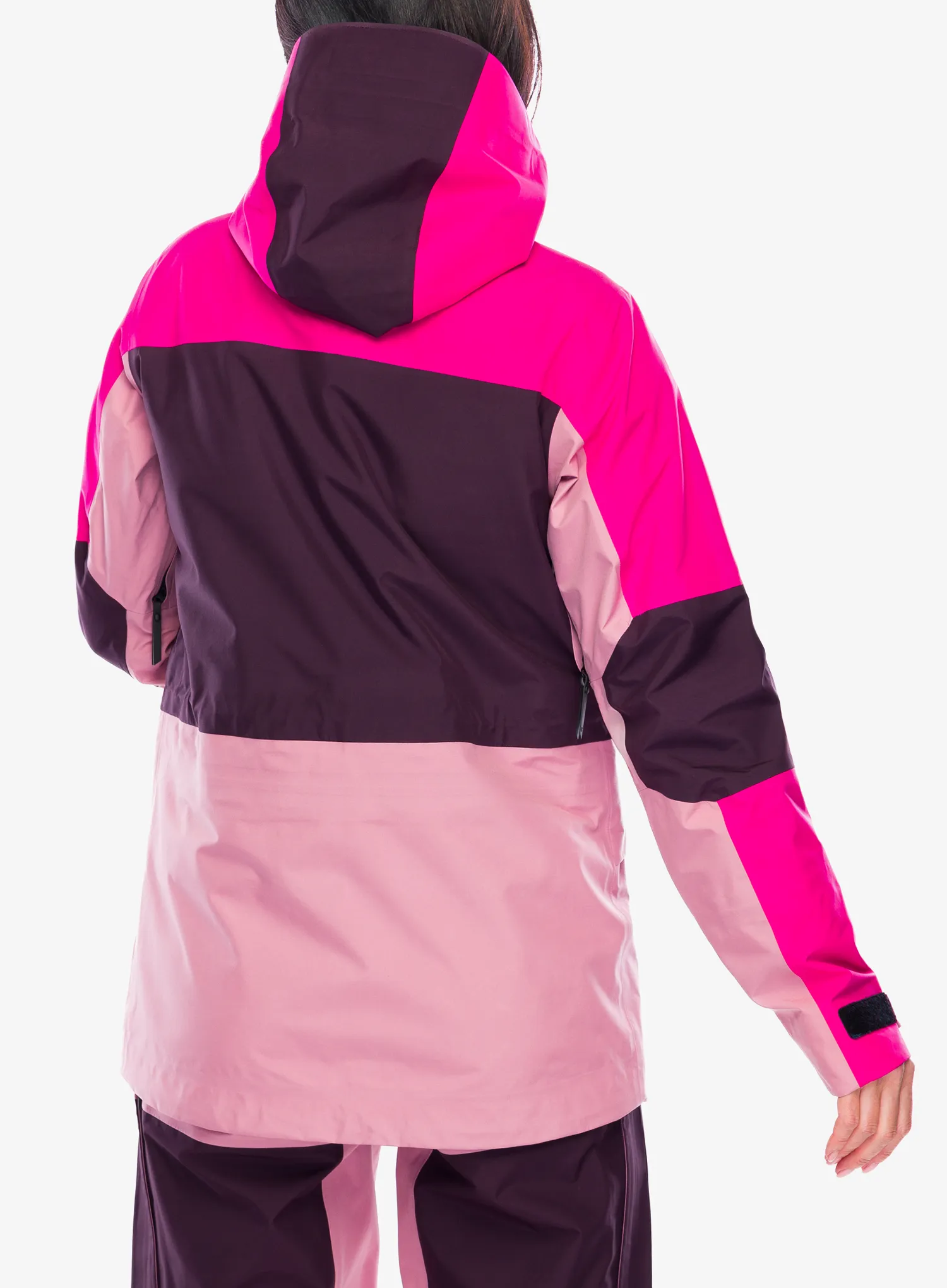 Ženska skijaška jakna Peak Performance Gravity GORE-TEX 3L Jacket - beetroot/purple/bitter root