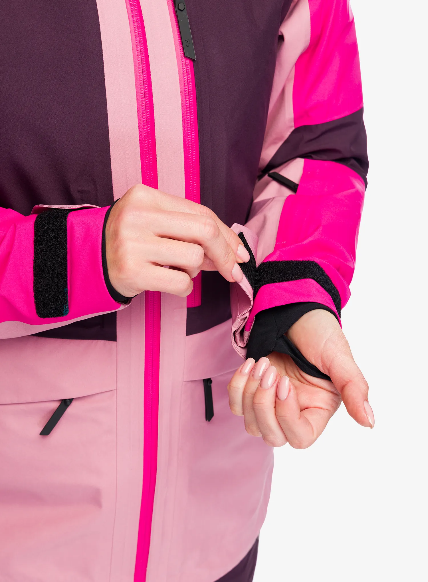 Ženska skijaška jakna Peak Performance Gravity GORE-TEX 3L Jacket - beetroot/purple/bitter root