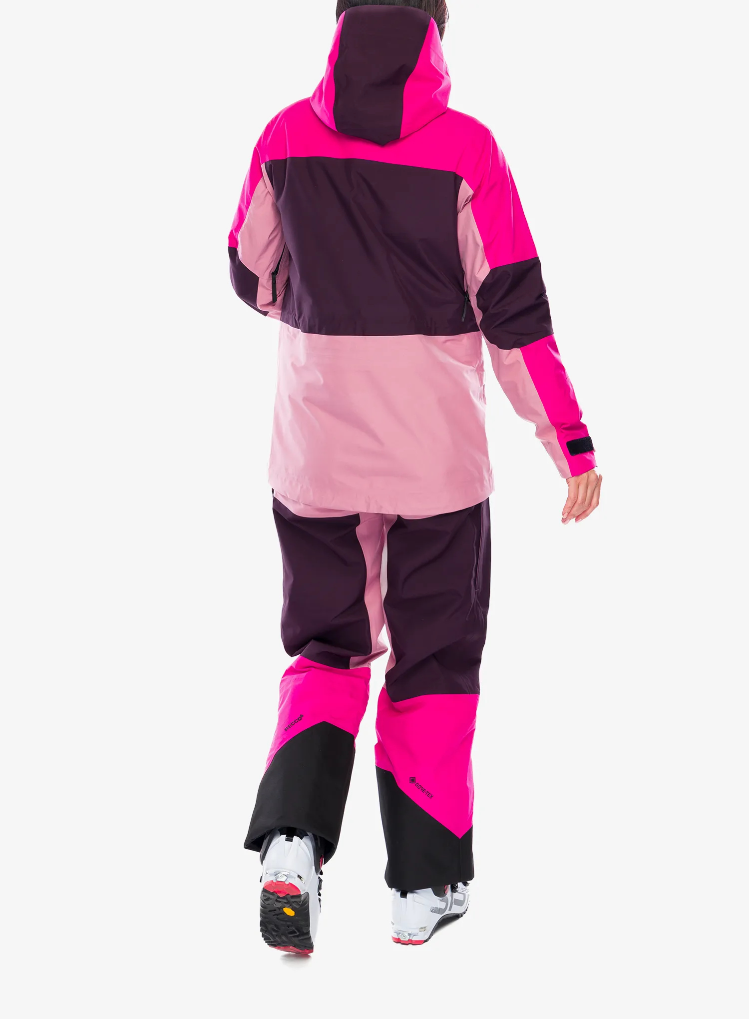 Ženska skijaška jakna Peak Performance Gravity GORE-TEX 3L Jacket - beetroot/purple/bitter root