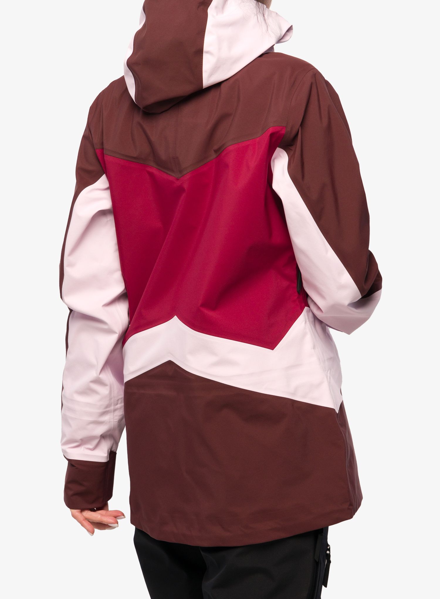 Ženska jakna Peak Performance Gravity Gore-Tex Jacket - cold blush/sapote/rogue red