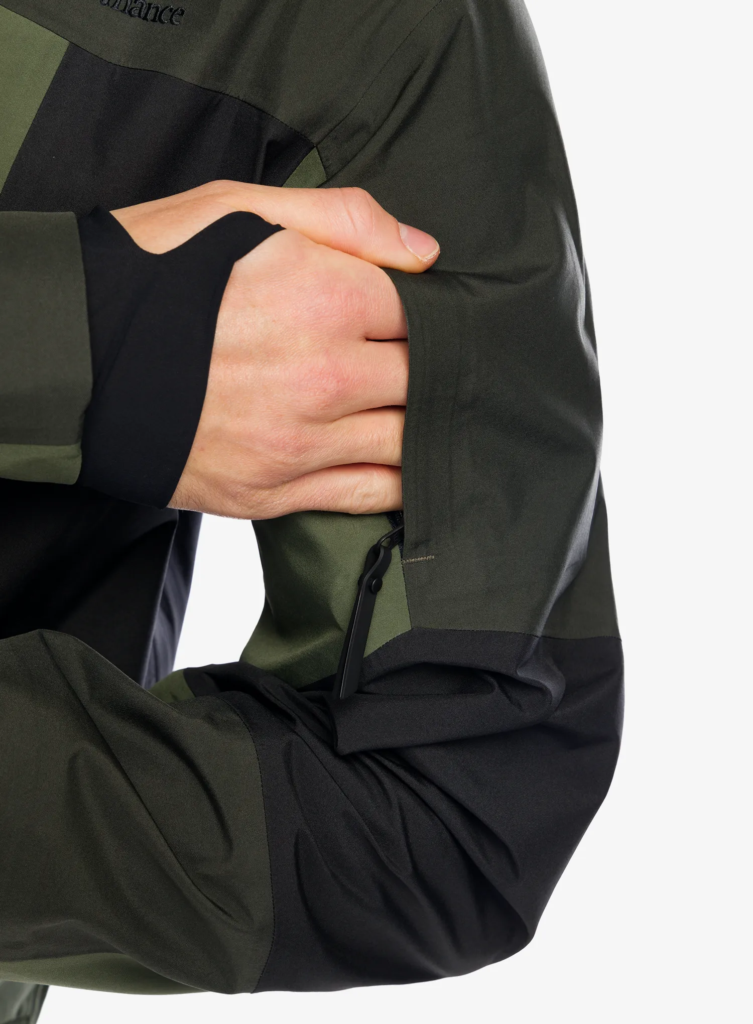 Skijaška jakna Peak Performance Gravity GORE-TEX 3L Jacket - olive extreme/black/pine