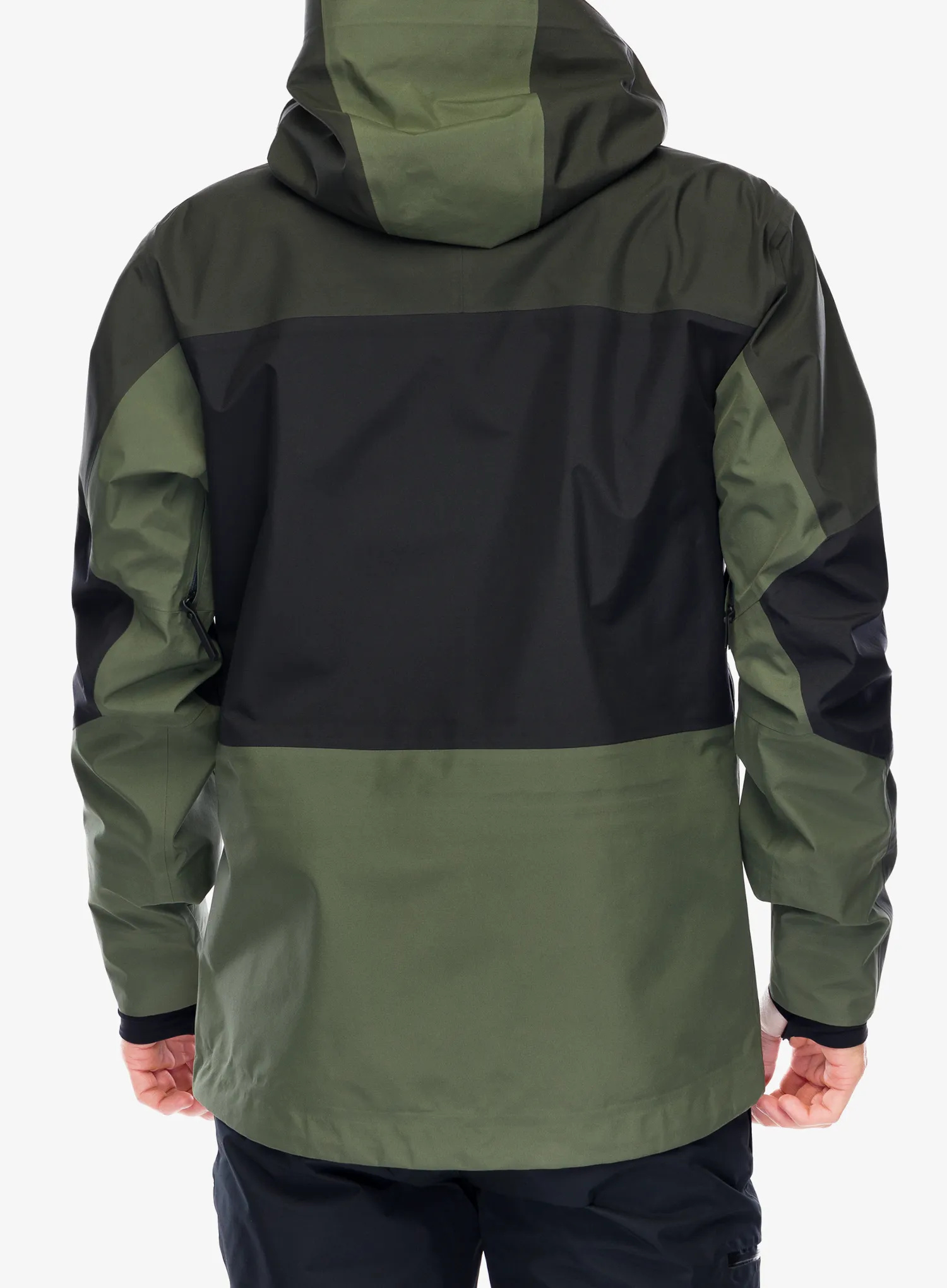 Skijaška jakna Peak Performance Gravity GORE-TEX 3L Jacket - olive extreme/black/pine