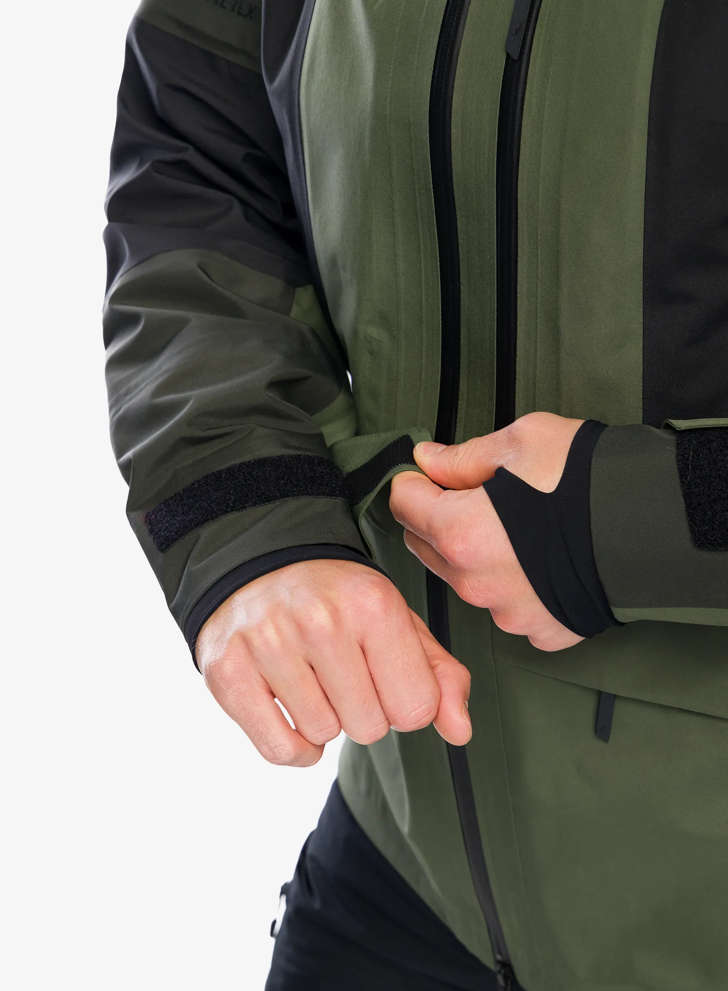 Skijaška jakna Peak Performance Gravity GORE-TEX 3L Jacket - olive extreme/black/pine