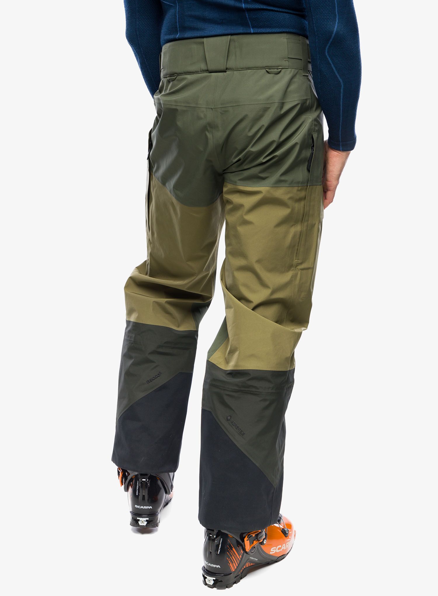 Skijaške hlače Peak Performance Gravity GORE-TEX 3L Pants - pine needle/snap green/olive