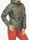 Ženska perjana jakna Peak Performance Helium Down Hood Jacket - pine needle