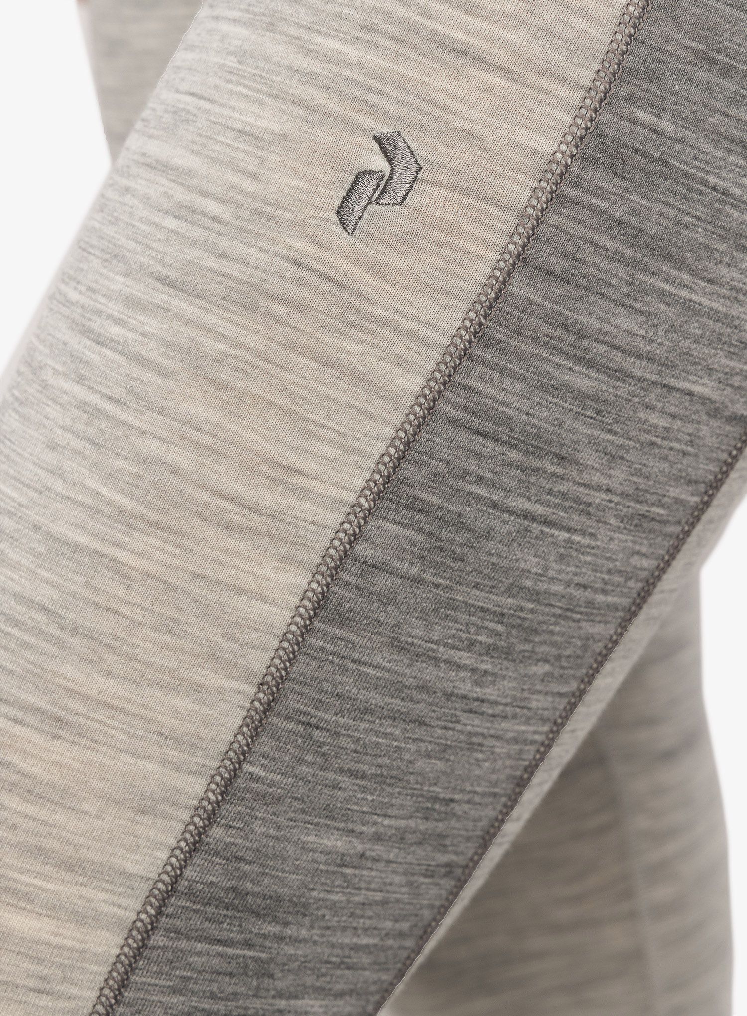 Ženske termo tajice Peak Performance Magic Long John - med grey melange/grey melange