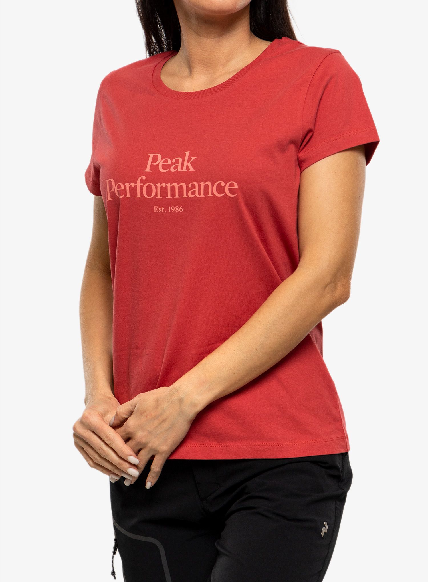 Ženska majica Peak Performance Original Tee - softer red