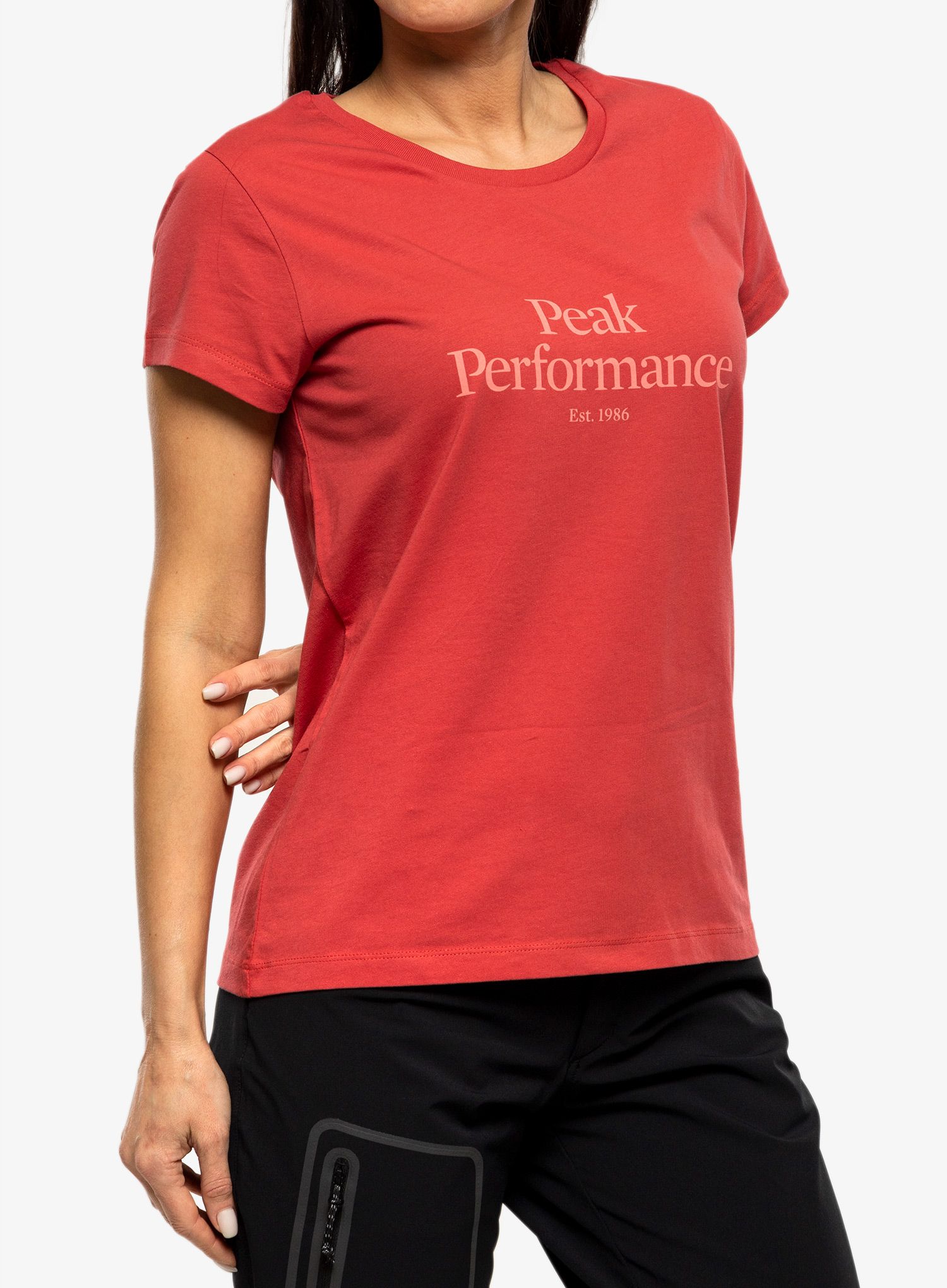 Ženska majica Peak Performance Original Tee - softer red
