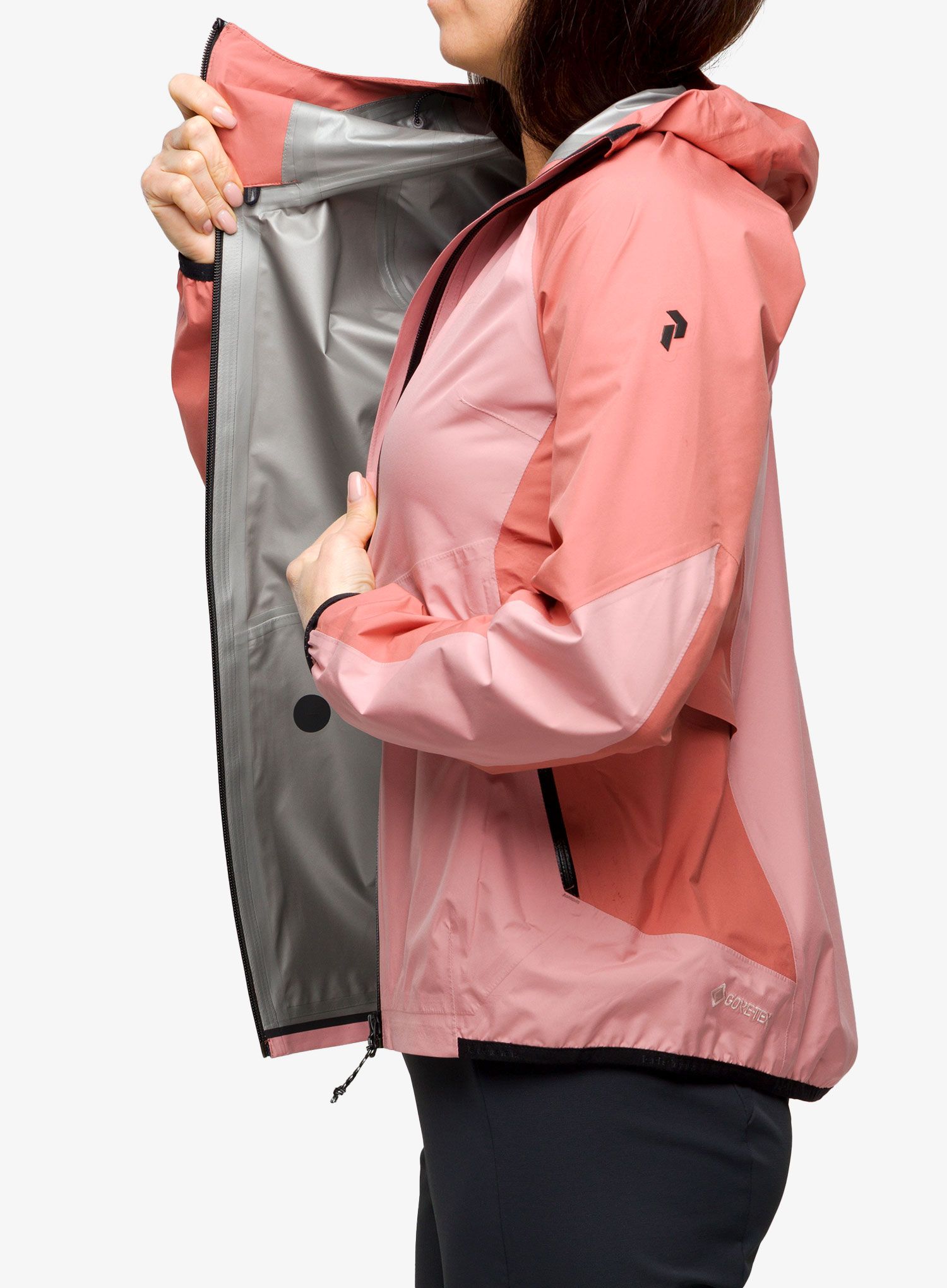 Ženska jakna Peak Performance Pac GORE-TEX Jacket - trek pink