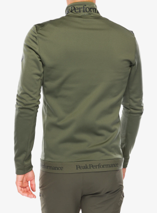 Dukserica Peak Performance Rider Tech Zip Jacket - pine needle