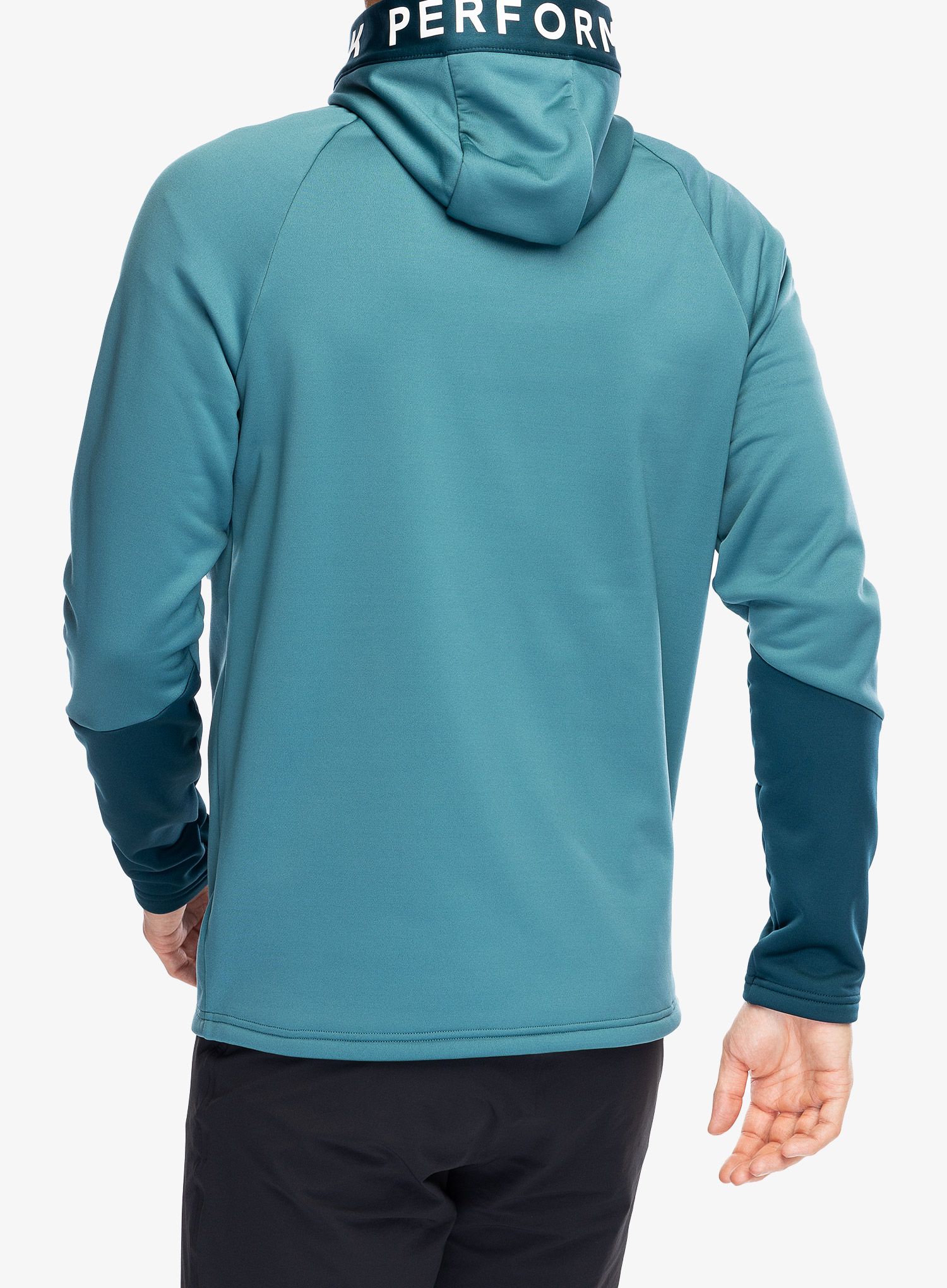 Majica s kapuljačom Peak Performance Rider Zip Hood - hydro fresh/infinity teel
