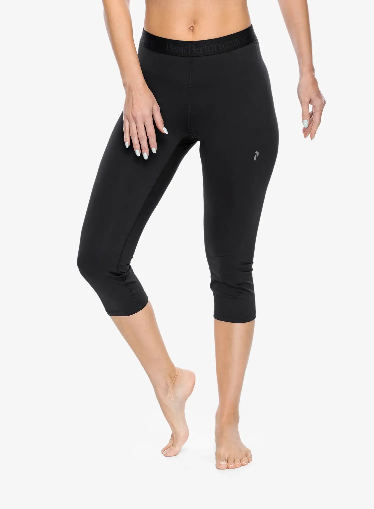 Ženske termo tajice Peak Performance Spirit Short John - blk