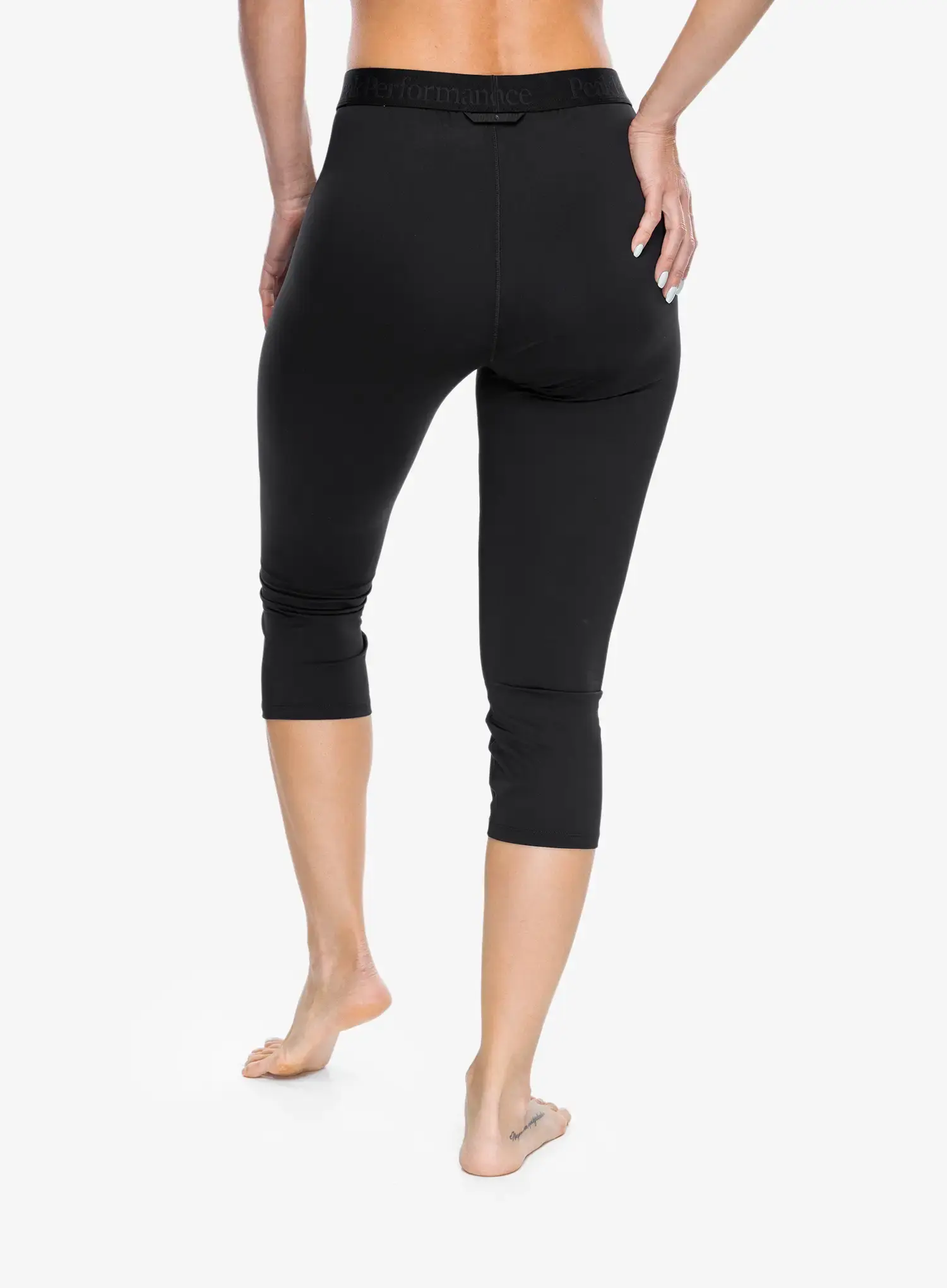 Ženske termo tajice Peak Performance Spirit Short John - blk