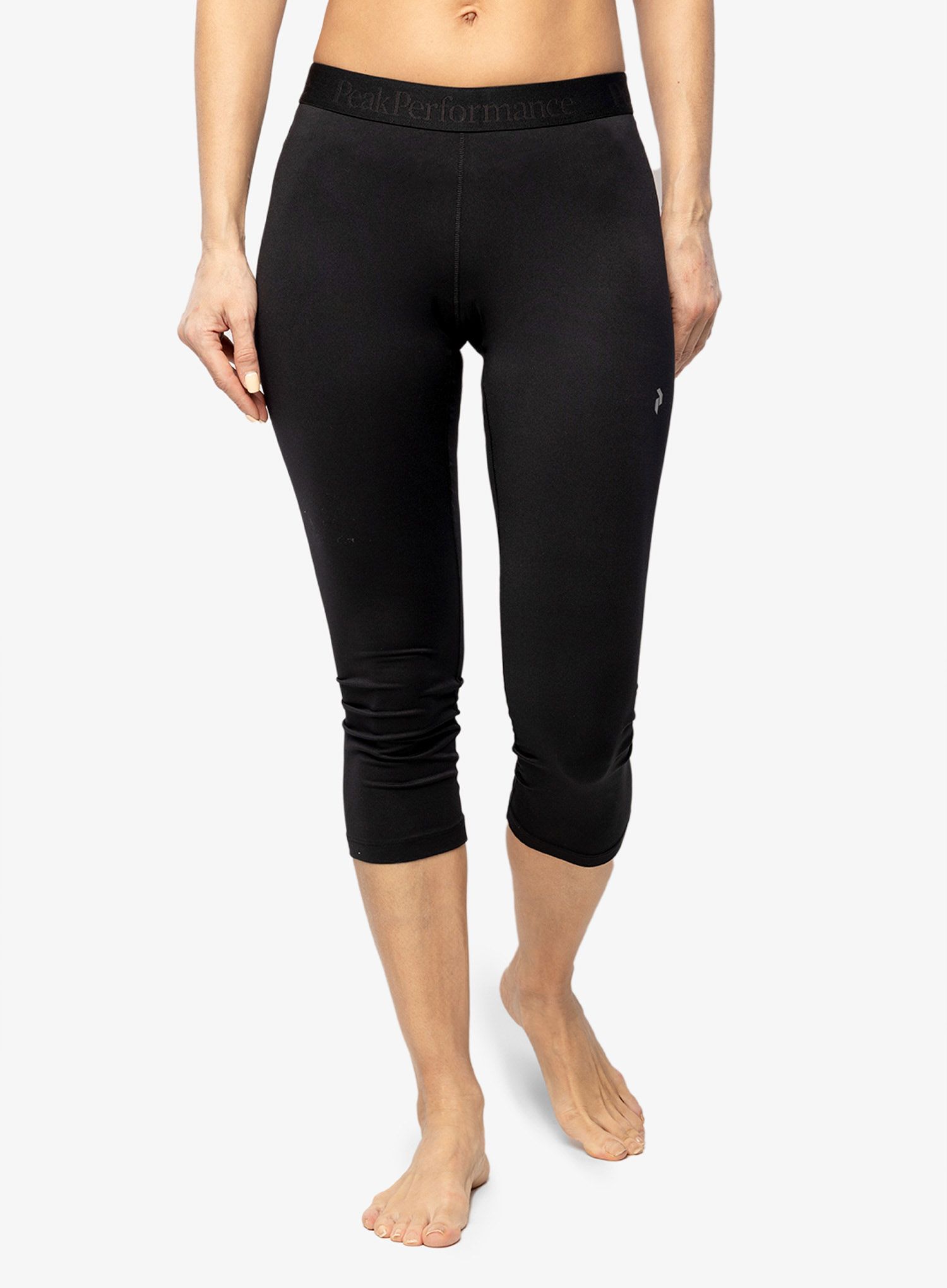 Ženske termo tajice Peak Performance Spirit Short Johns - black