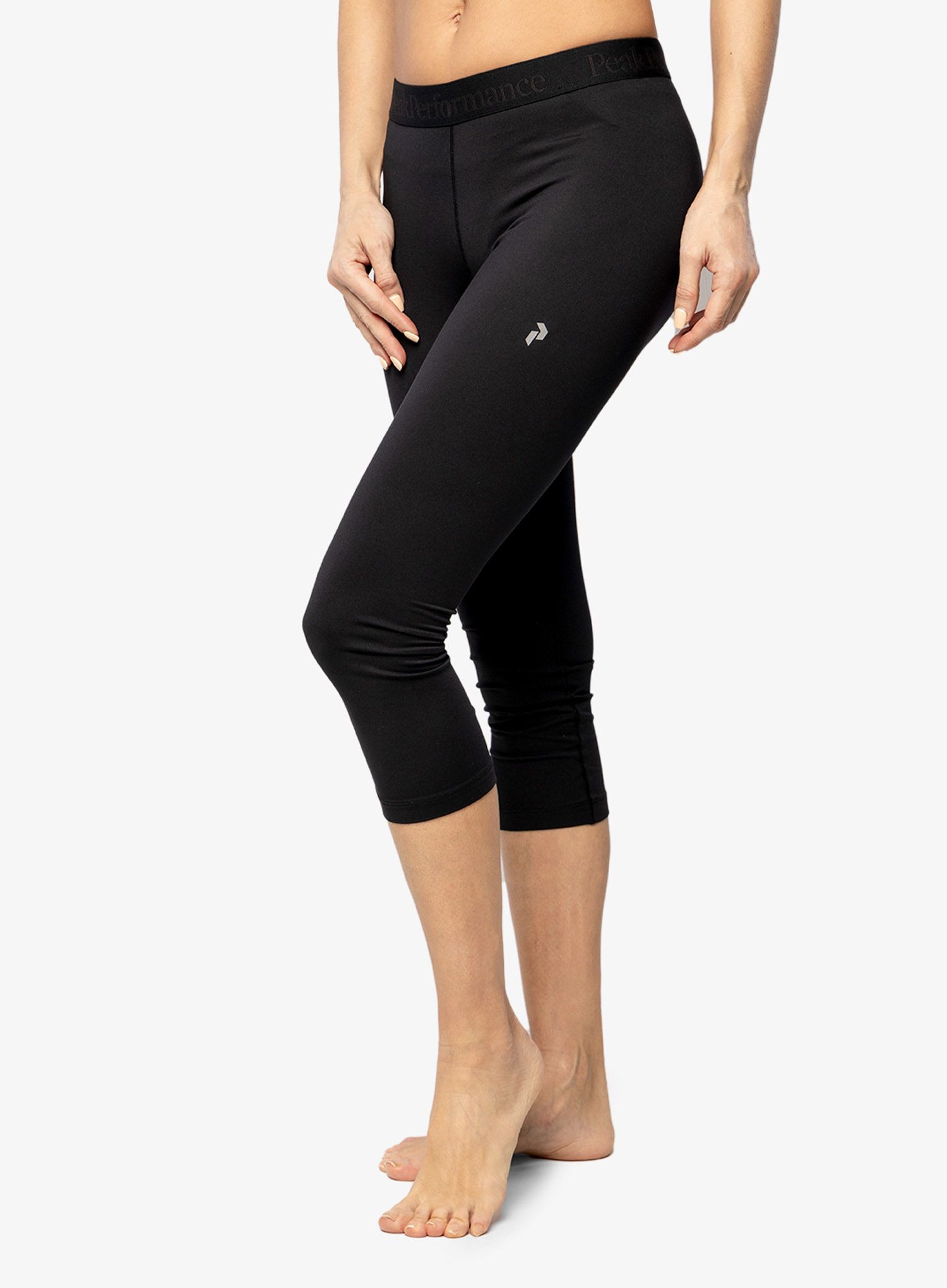 Ženske termo tajice Peak Performance Spirit Short Johns - black