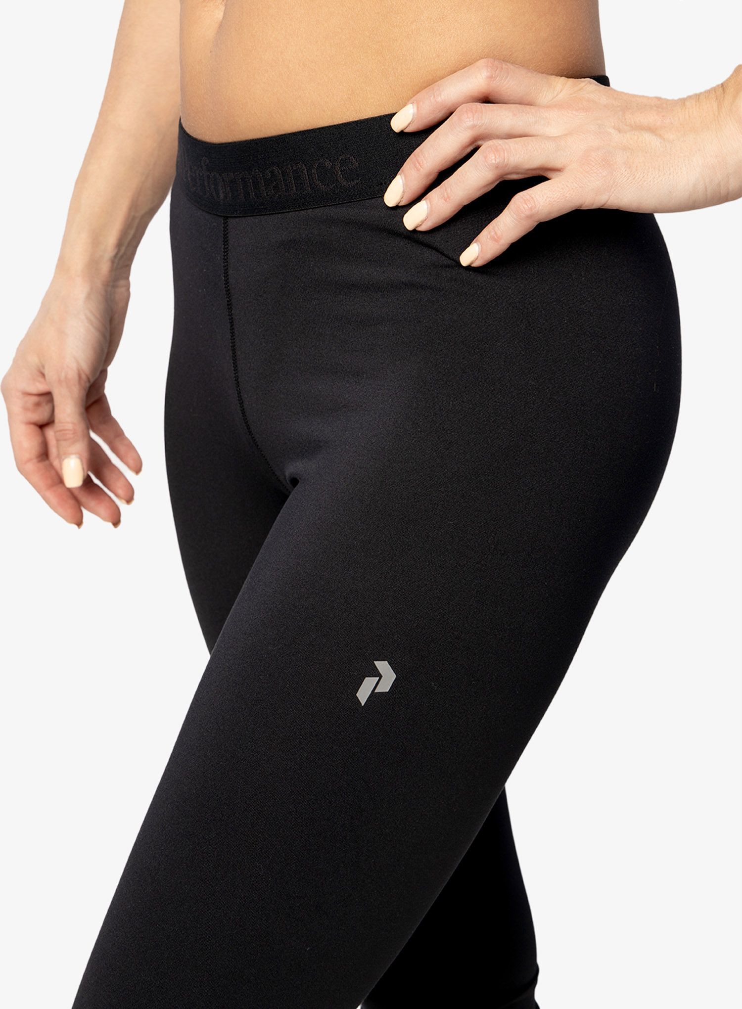 Ženske termo tajice Peak Performance Spirit Short Johns - black