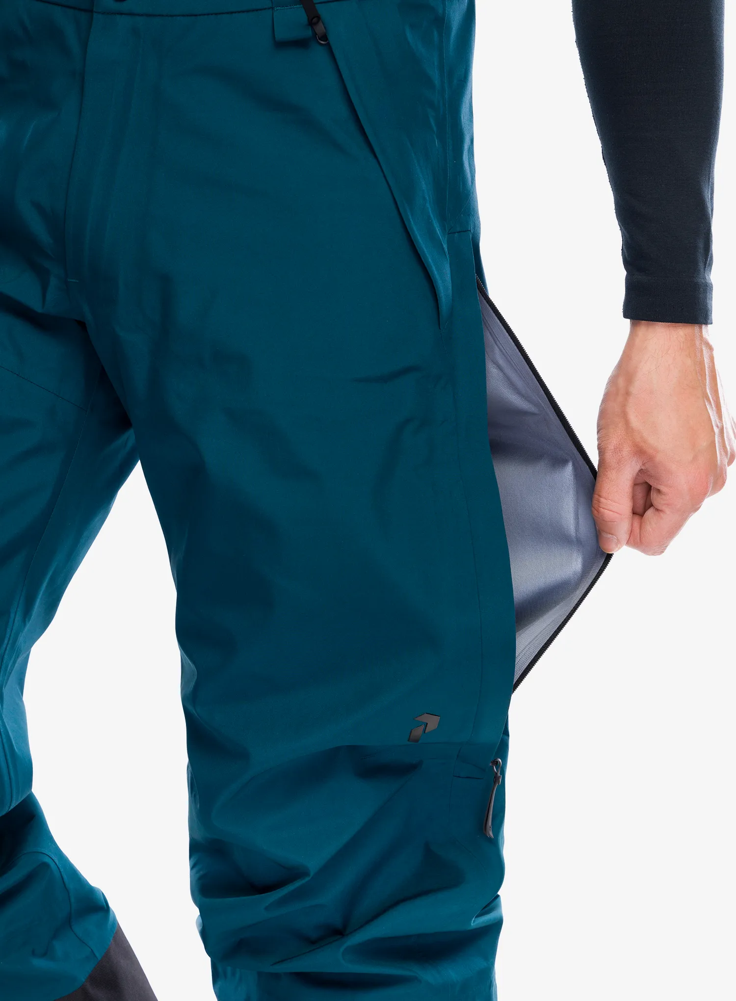 Skijaške hlače Peak Performance Vertical GORE-TEX 3L Pants - infinity teel