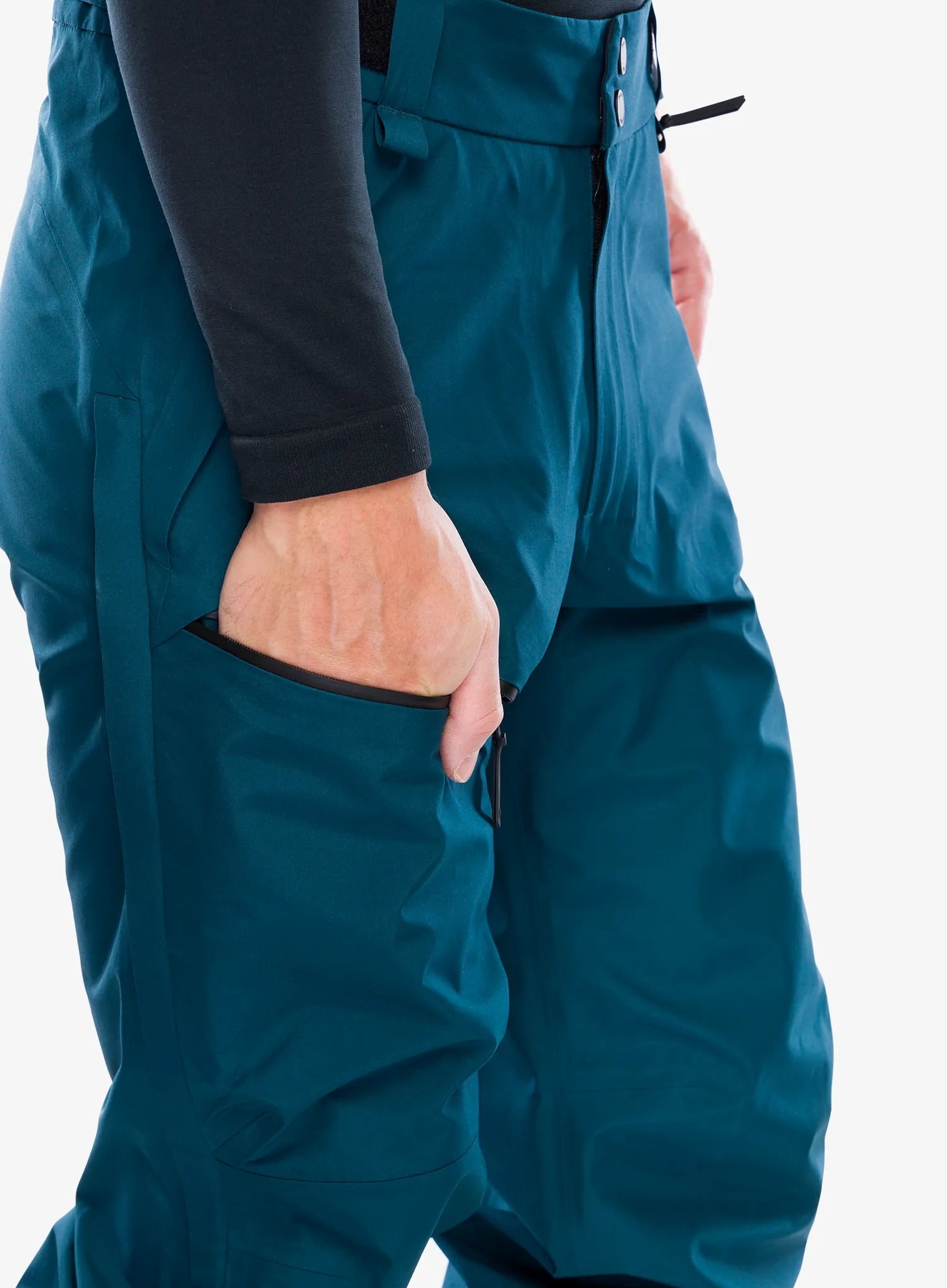 Skijaške hlače Peak Performance Vertical GORE-TEX 3L Pants - infinity teel