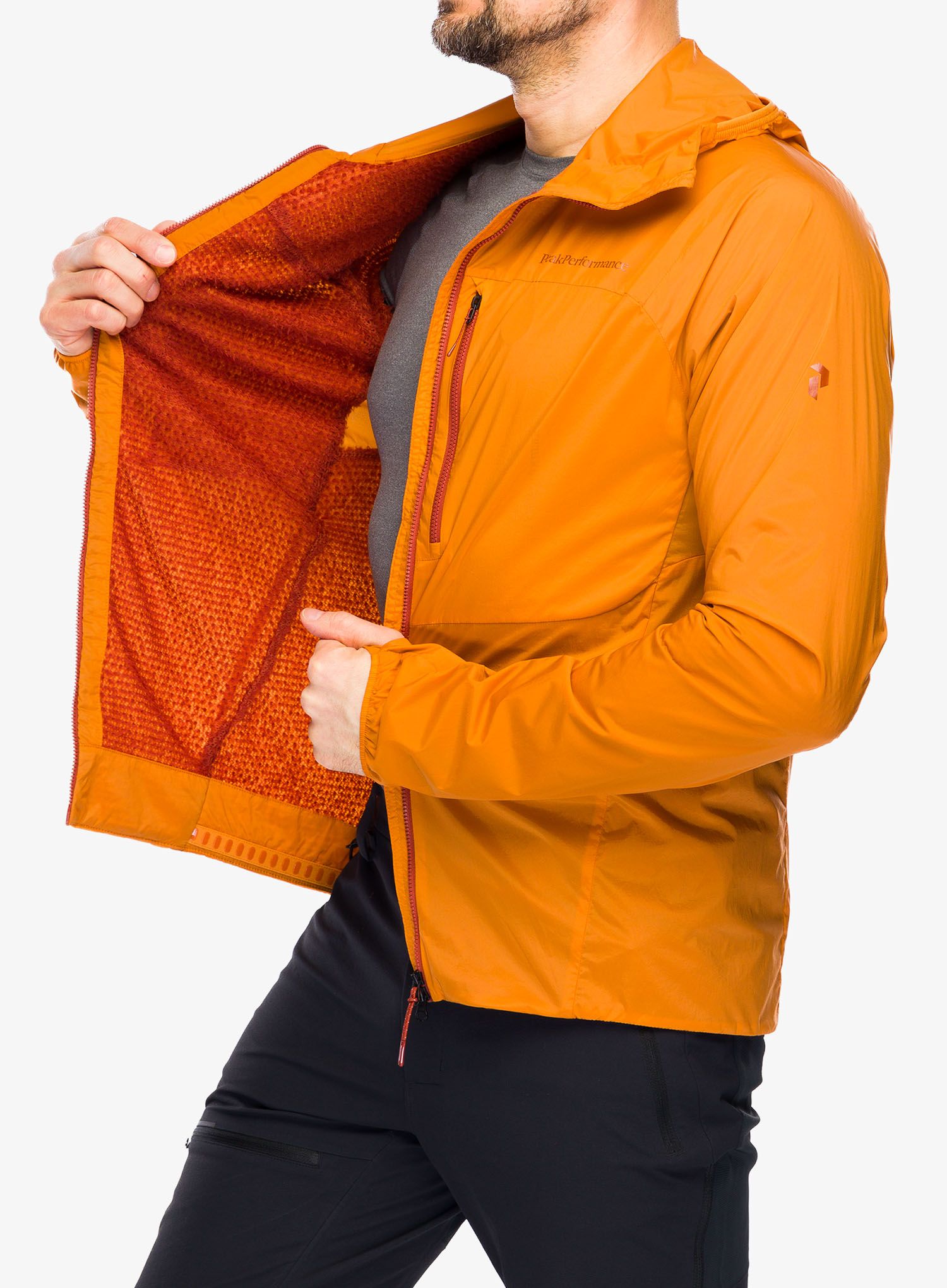 Jakna Peak Performance Vislight Alpha Jacket - desert blow