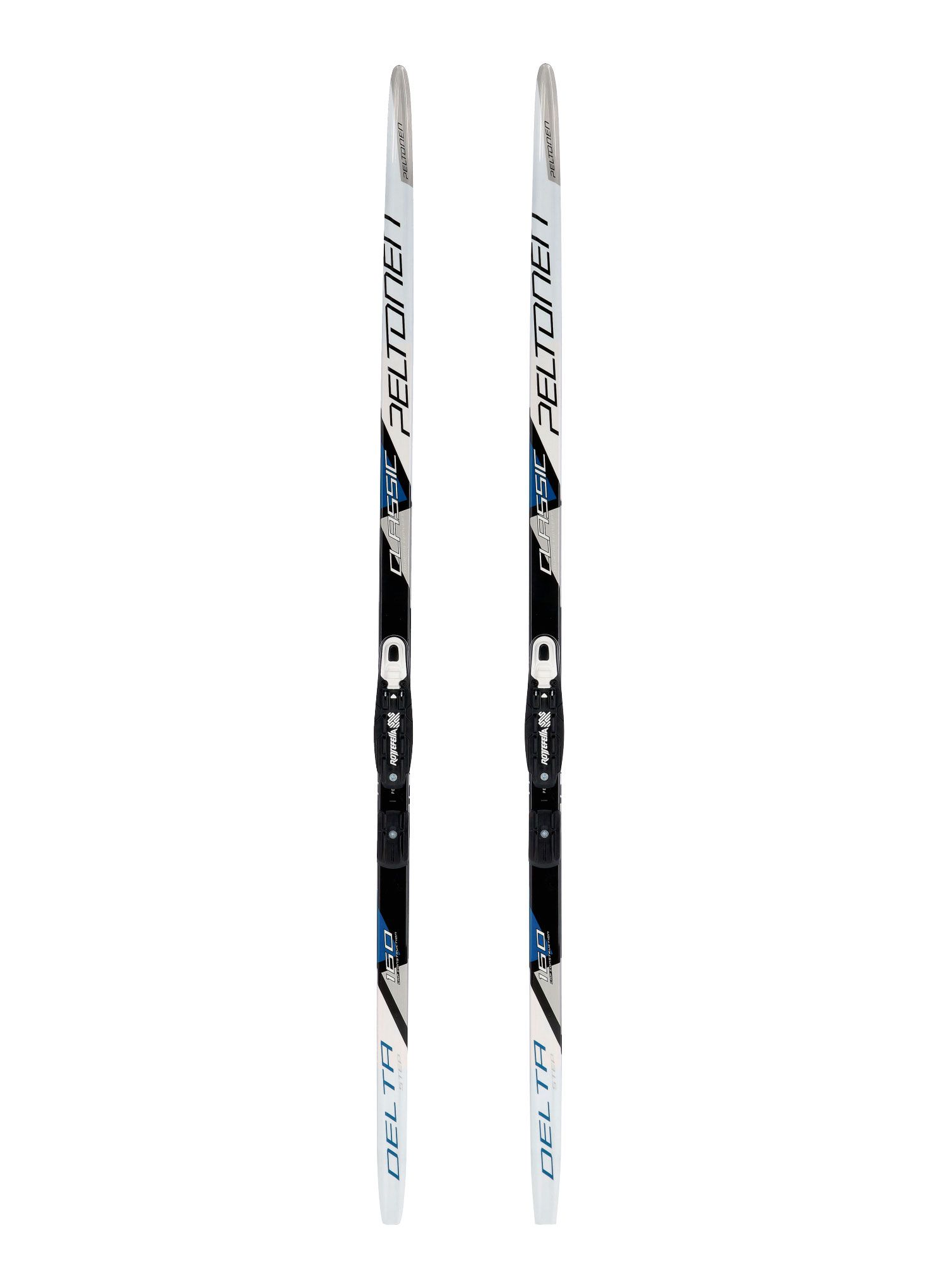 Skije za trčanje Peltonen Delta Step Jr - blue + vezanja Rottefella Basic Junior