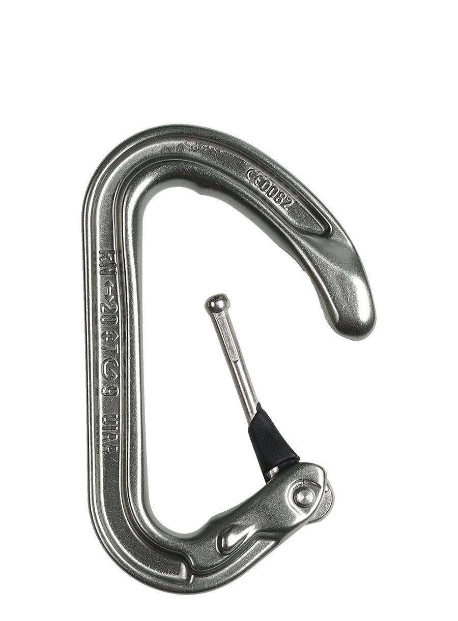 Karabiner Petzl Ange S - grey