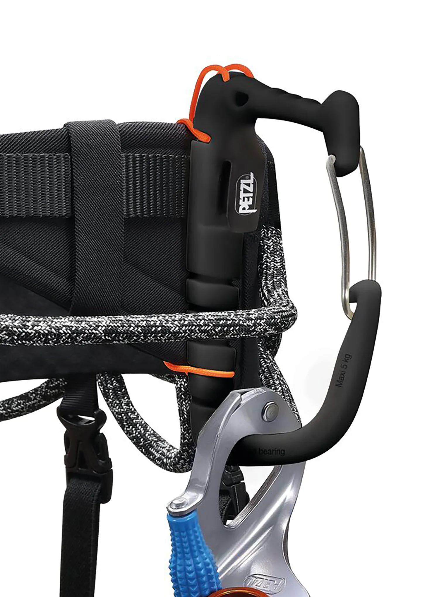 Karabiner za opremu Petzl Caritool Evo - black