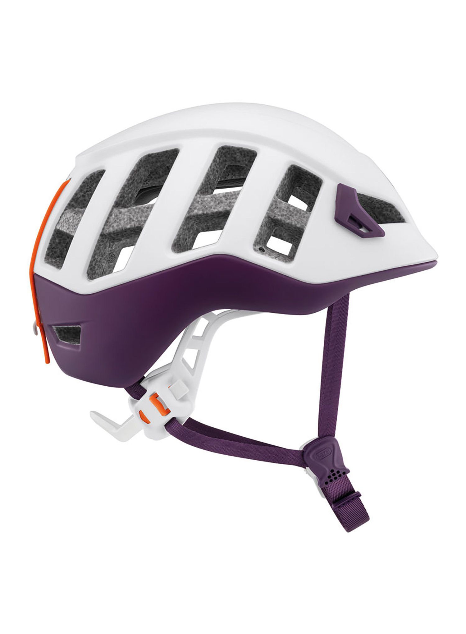 Ženska kaciga za penjanje Petzl Meteora - white/purple