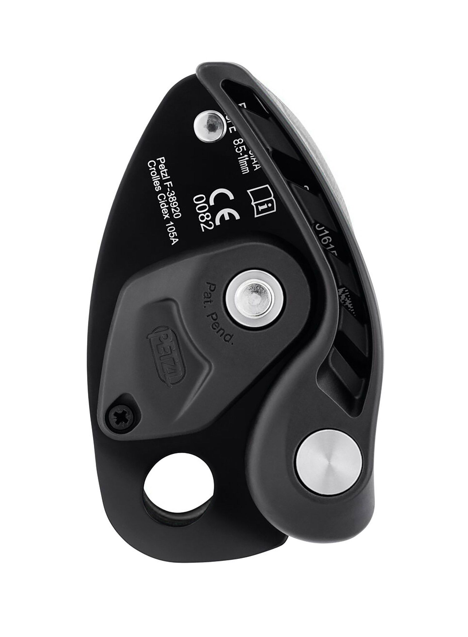 Sigurnosna kočnica Petzl Neox - light grey