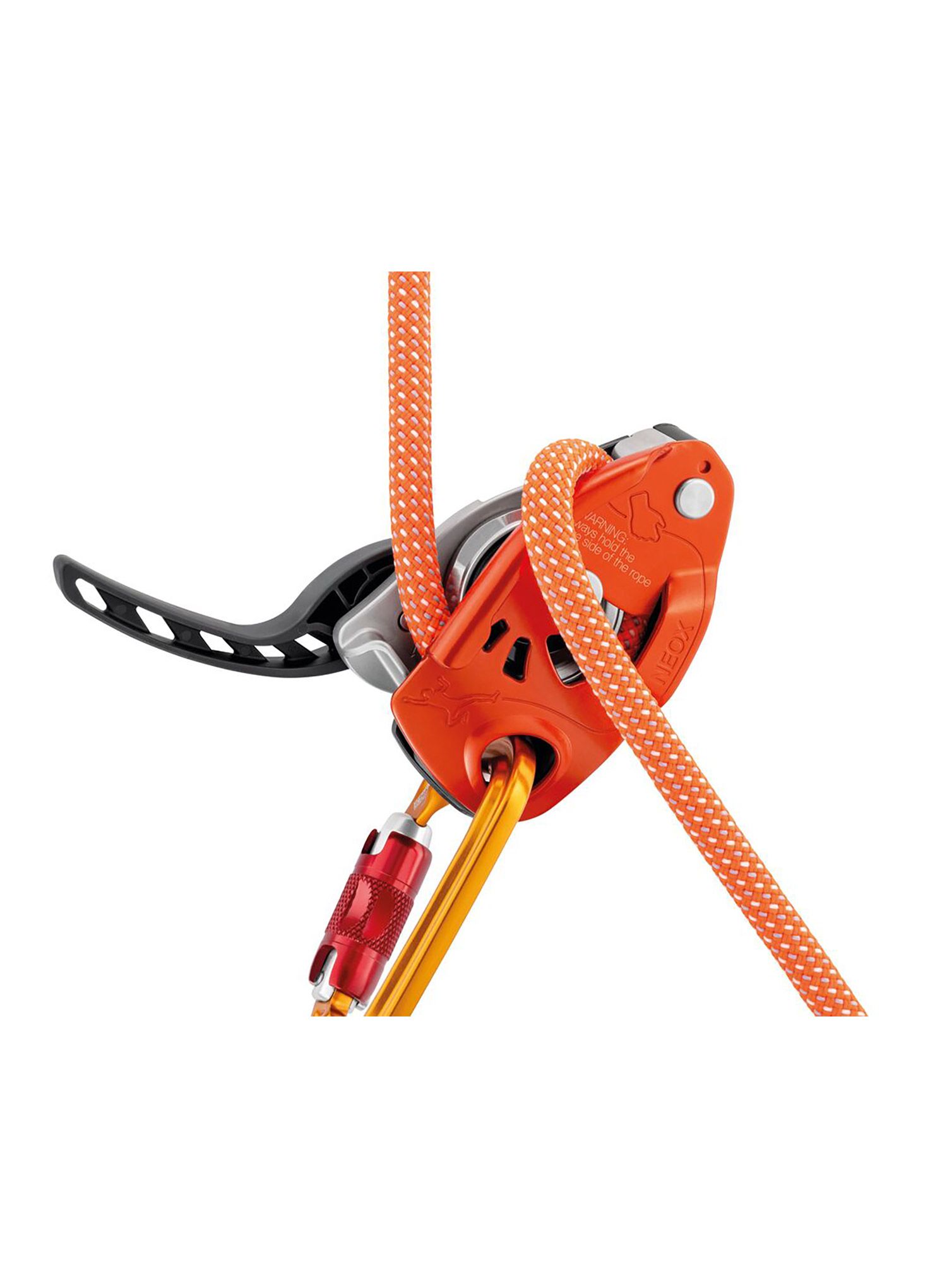 Sigurnosna kočnica Petzl Neox - orange