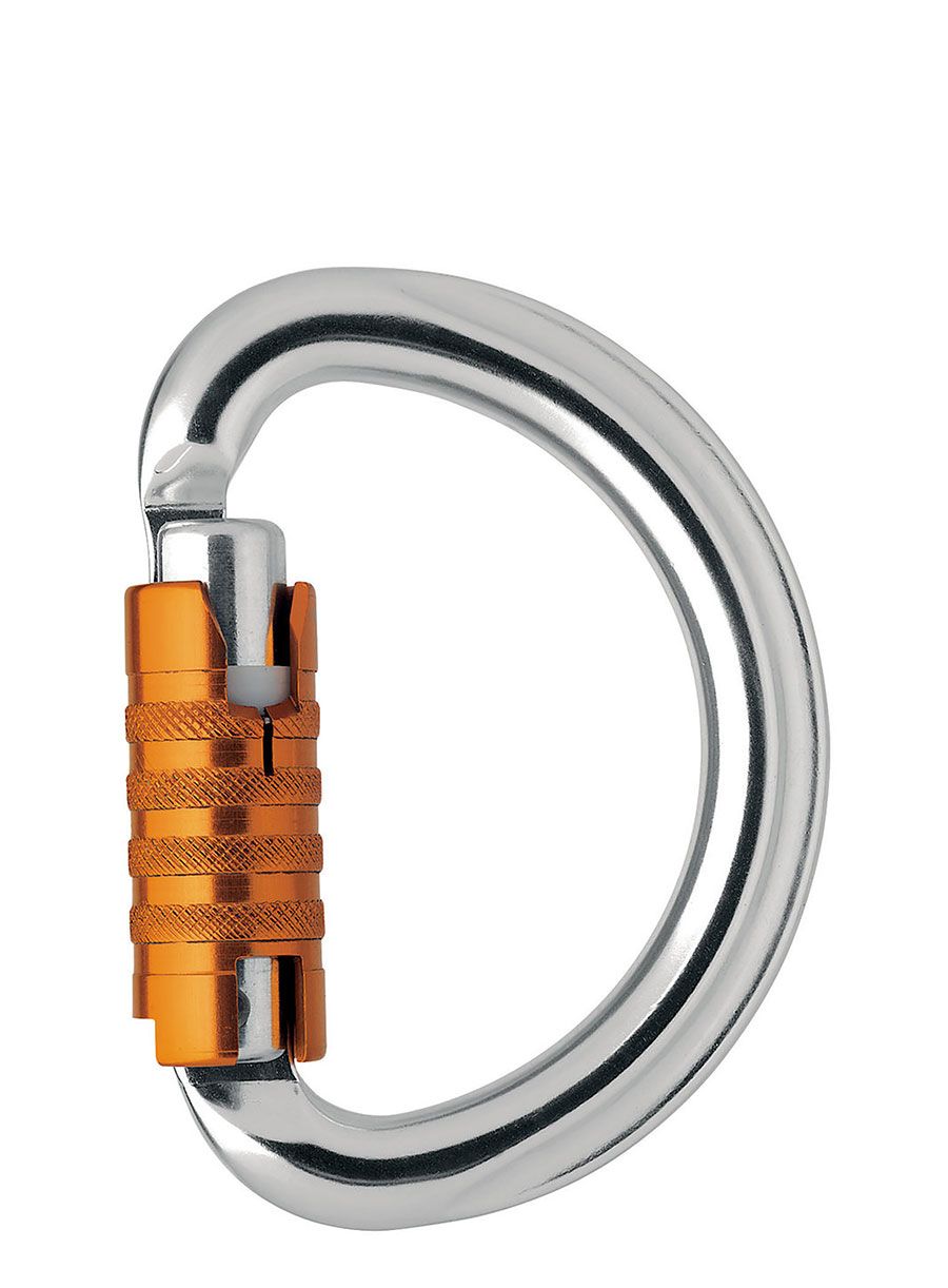 Karabiner za penjanje Petzl Omni Triact-Lock - gray